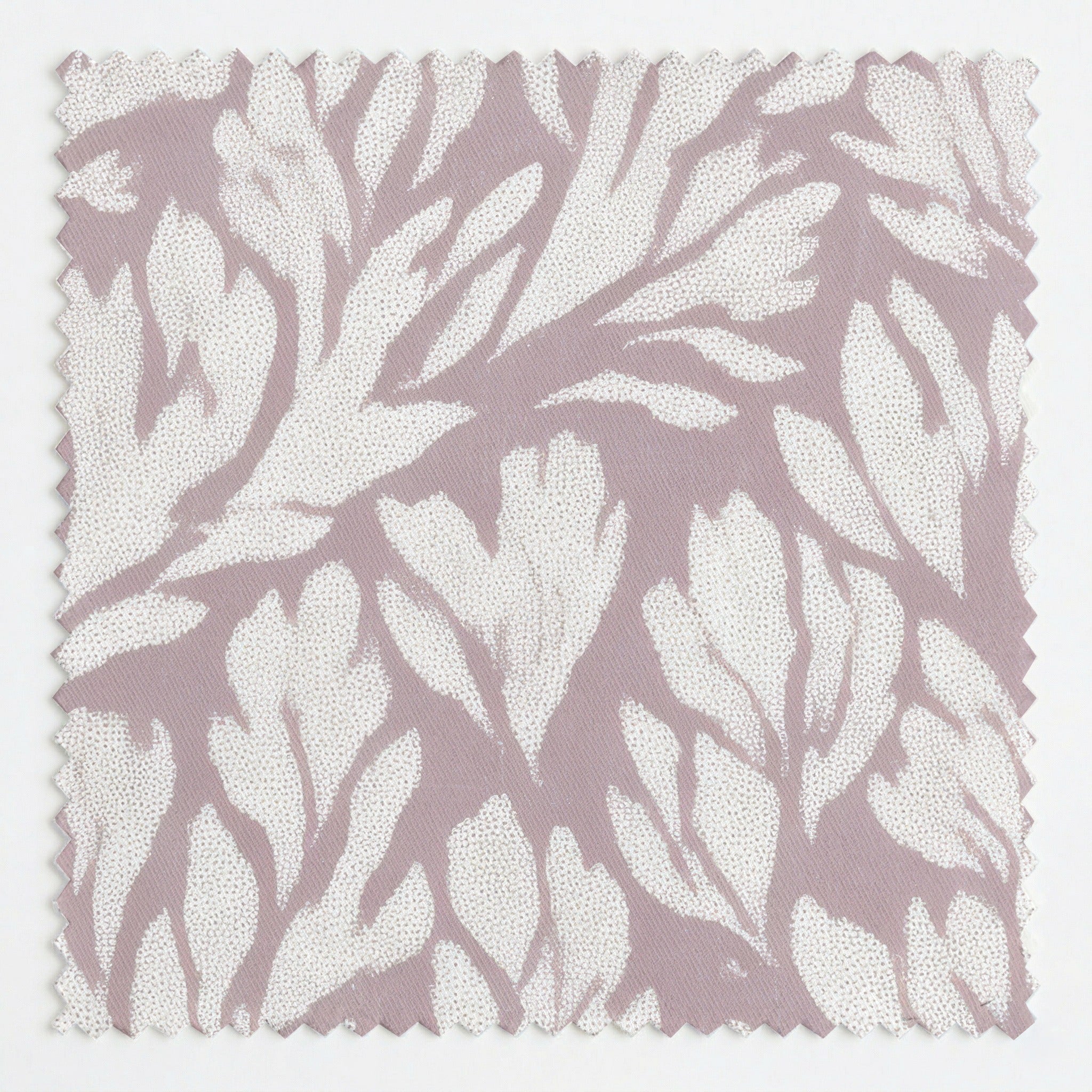 Pale Plum Floral - Fabric - Linen Rowe