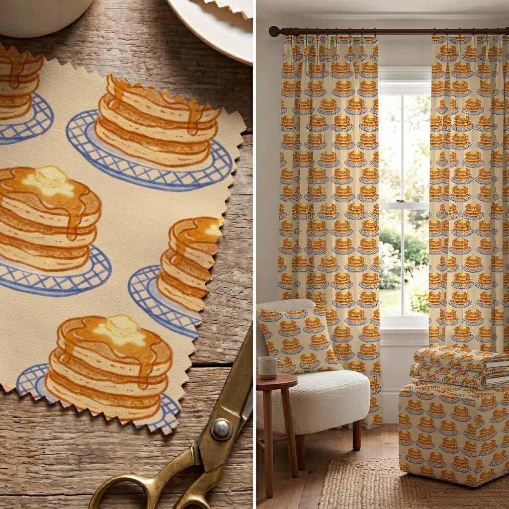 Pancake Breakfast - Fabric - Linen Rowe