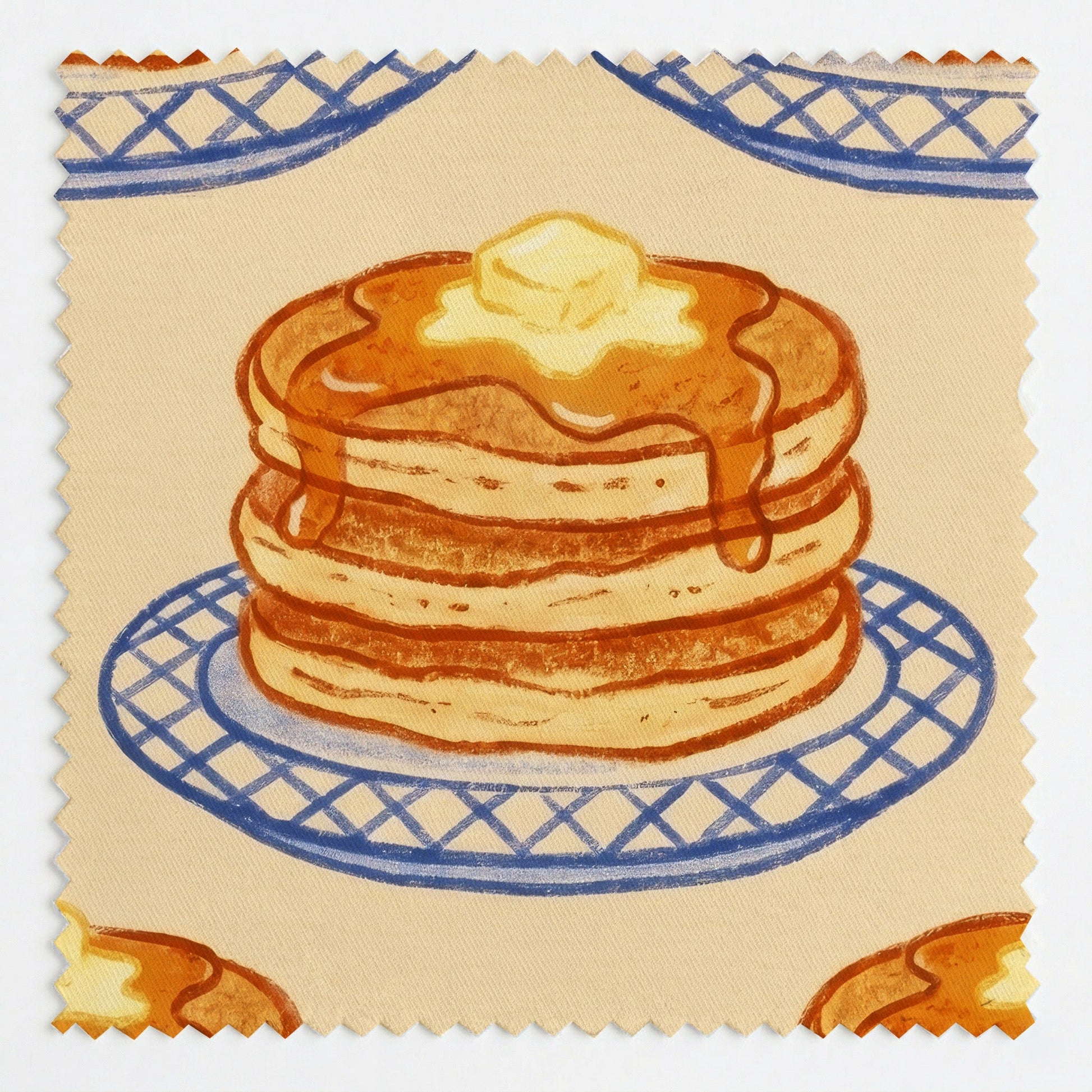 Pancake Breakfast - Fabric - Linen Rowe