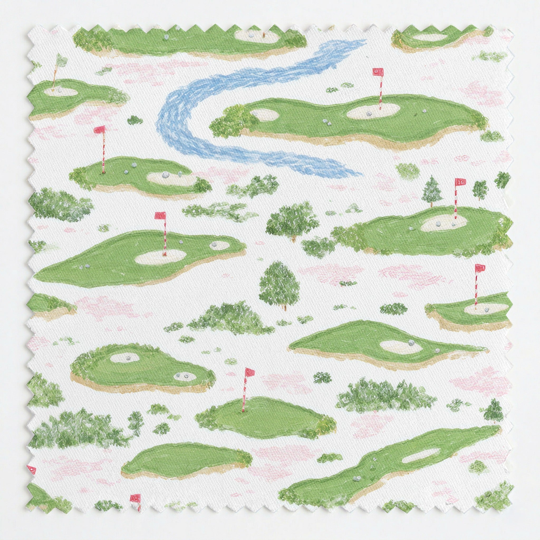 Par for the Course - Fabric - Linen Rowe