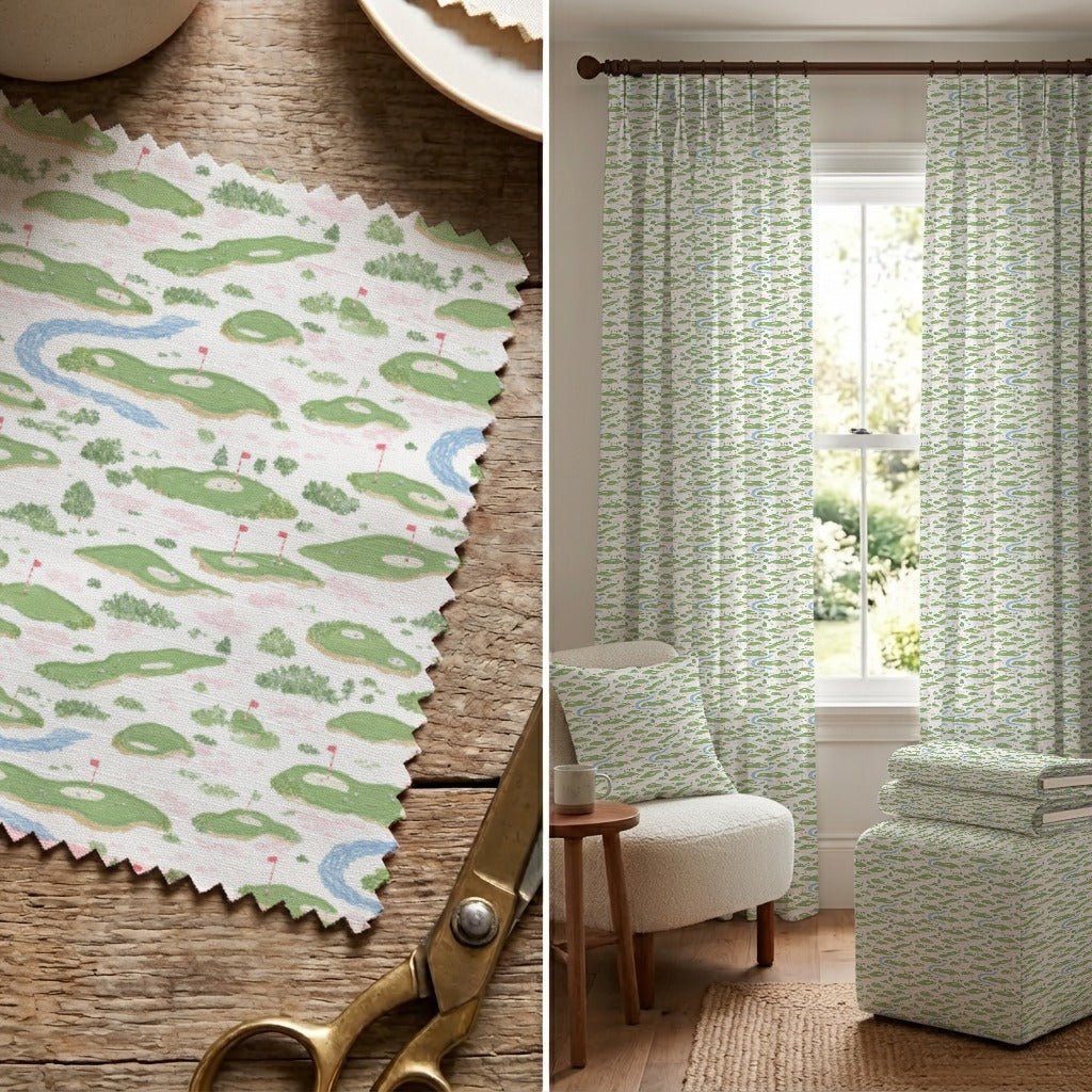 Par for the Course - Fabric - Linen Rowe
