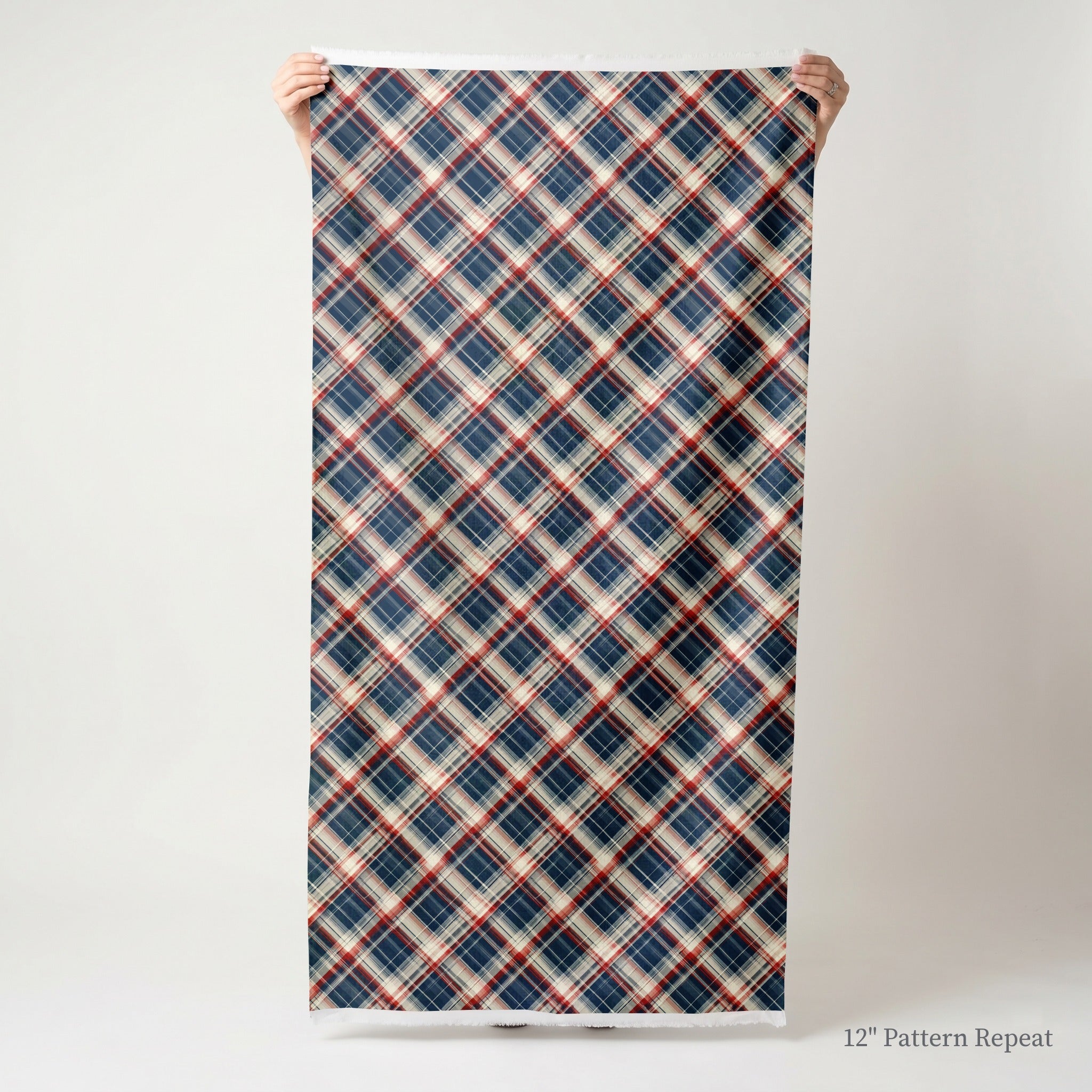 Parker Plaid - Fabric - Linen Rowe