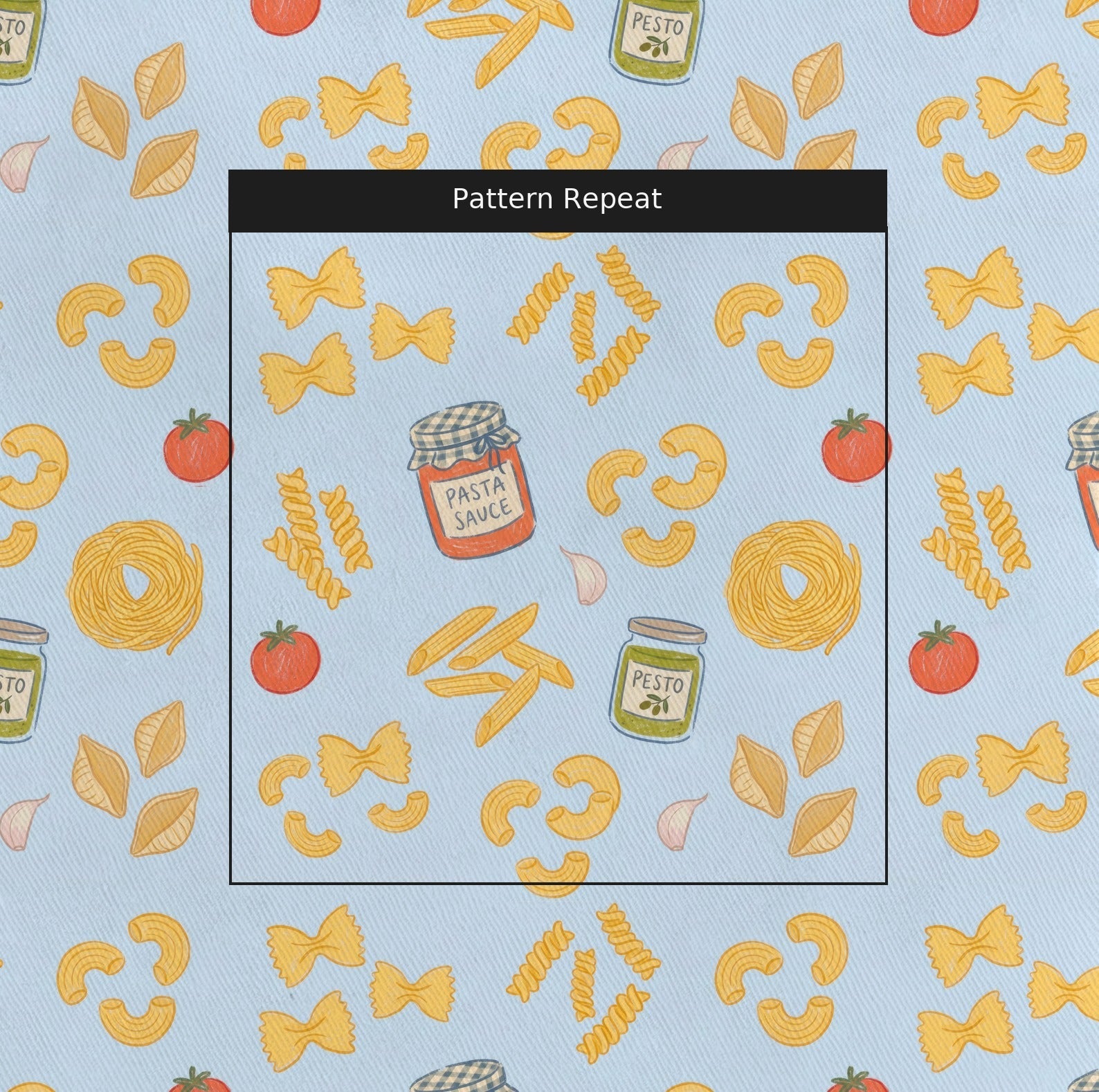Pasta Essentials - Fabric - Linen Rowe