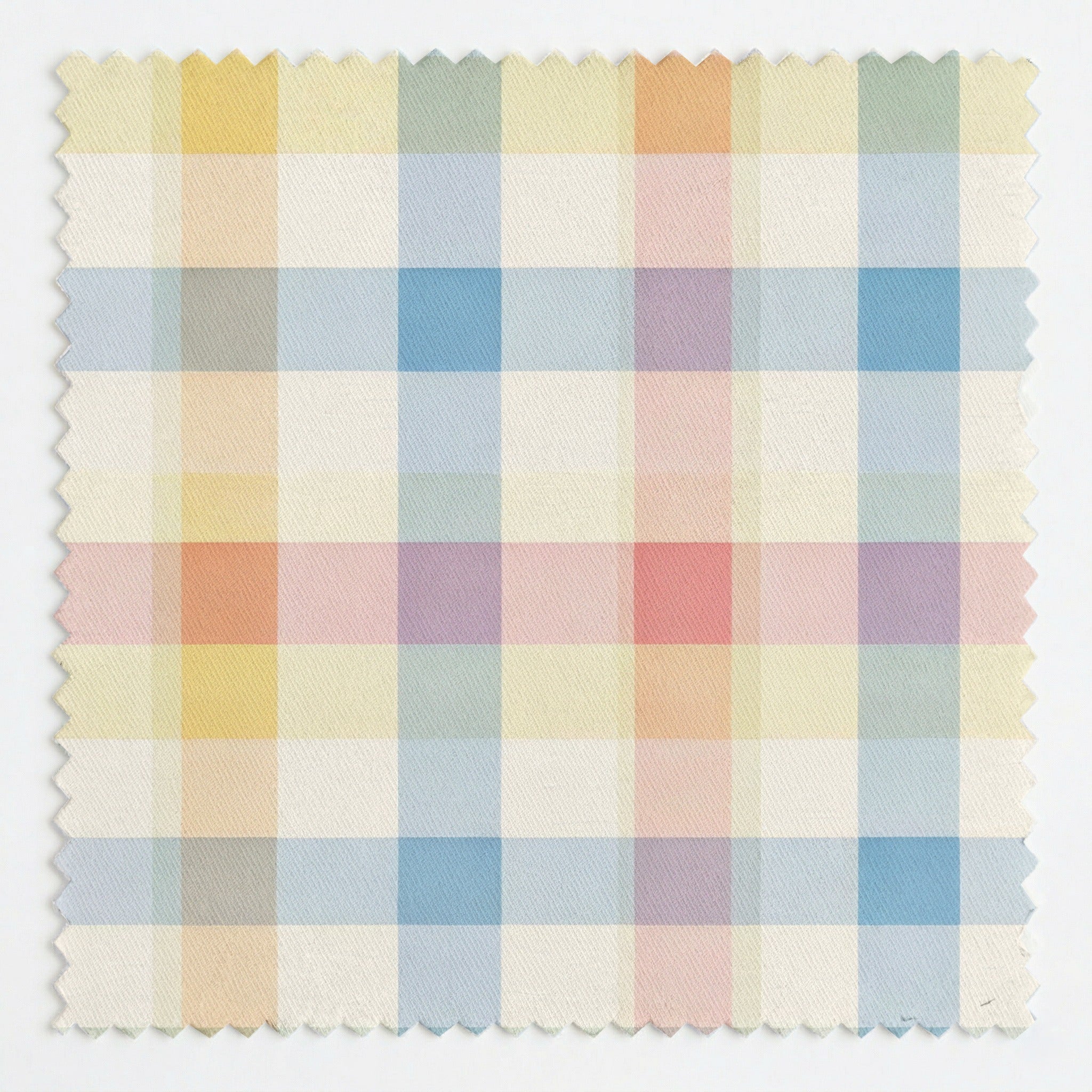 Pastel Gingham - Fabric - Linen Rowe