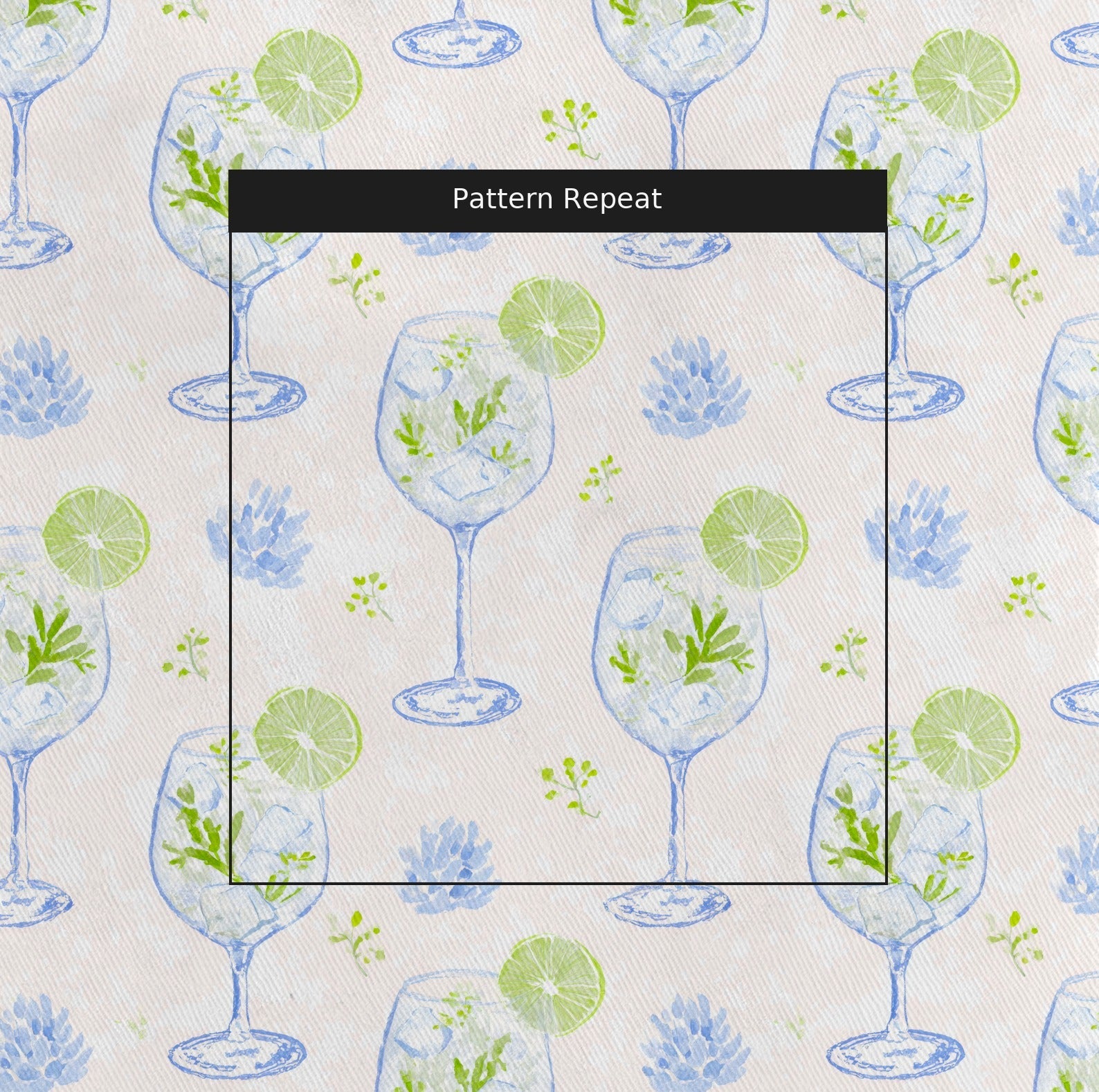 Pastel Hugo - Fabric - Linen Rowe