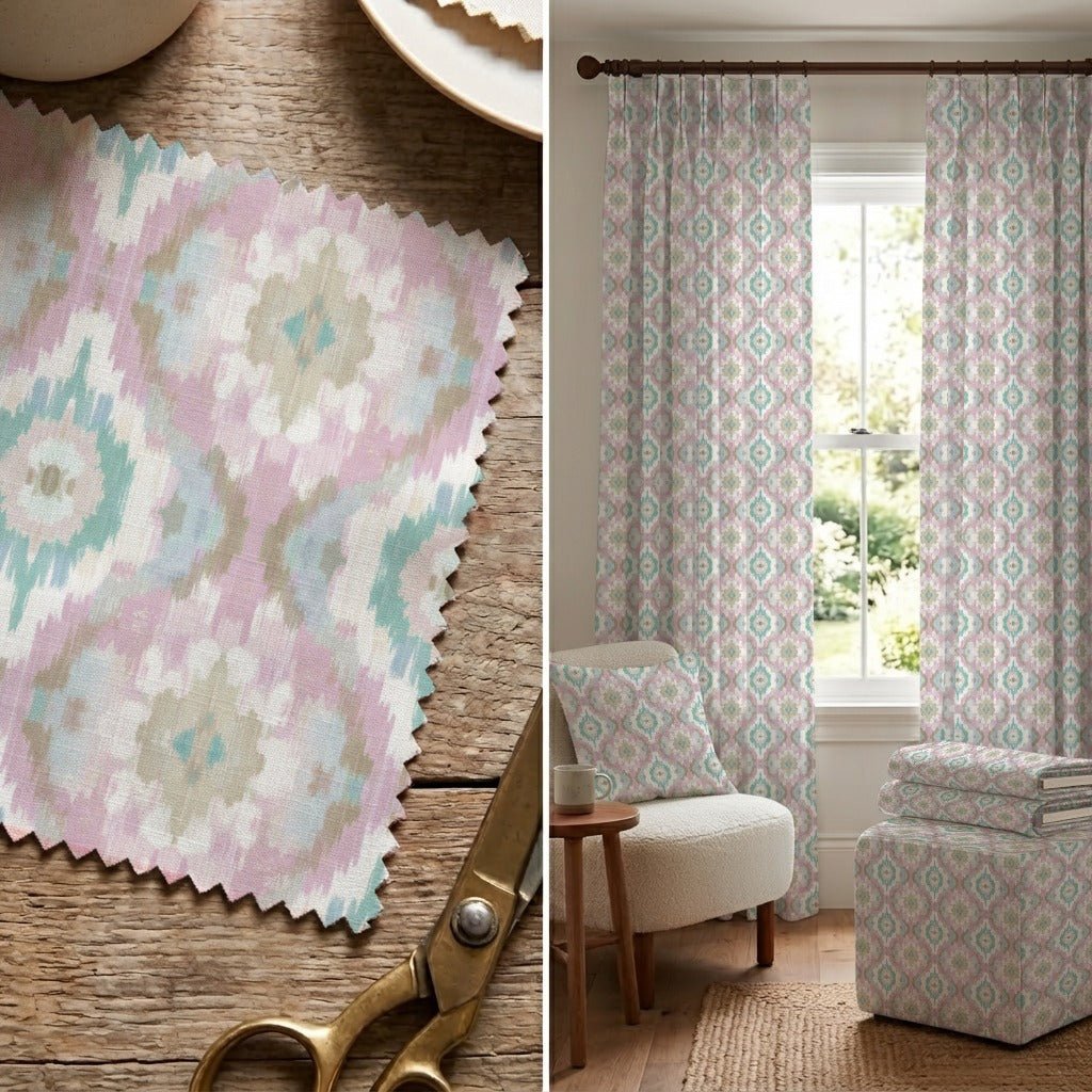 Pastel Mirage - Fabric - Linen Rowe