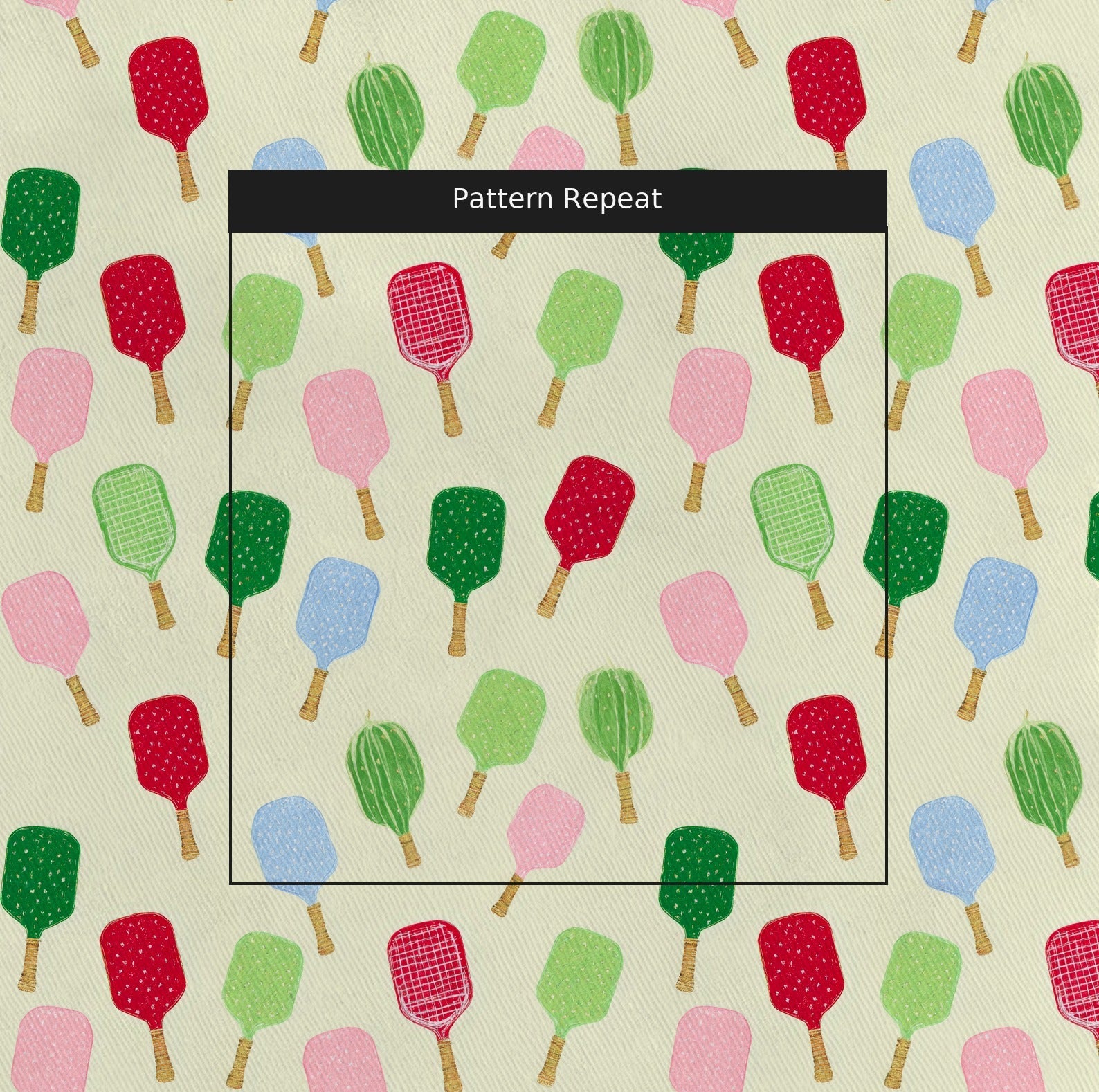Pastel Pickle - Fabric - Linen Rowe