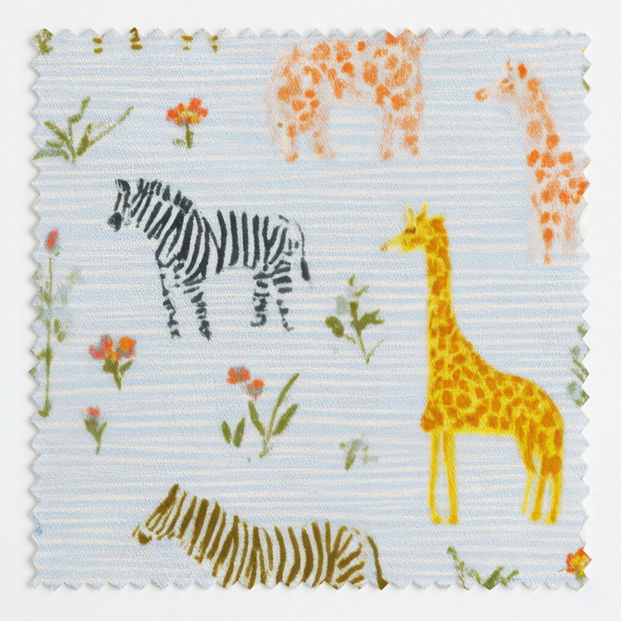 Pastel Safari - Fabric - Linen Rowe