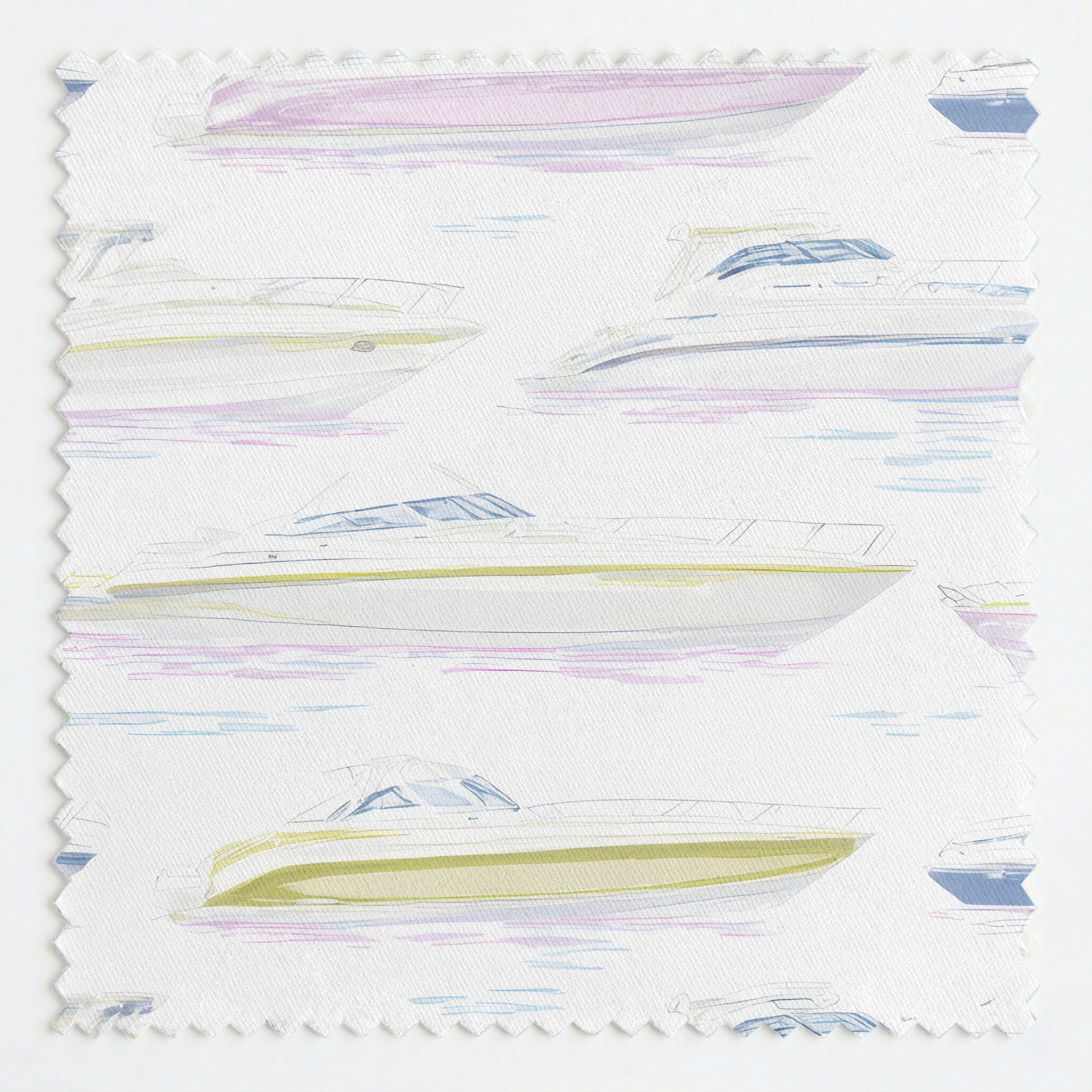 Pastel Yacht Club - Fabric - Linen Rowe