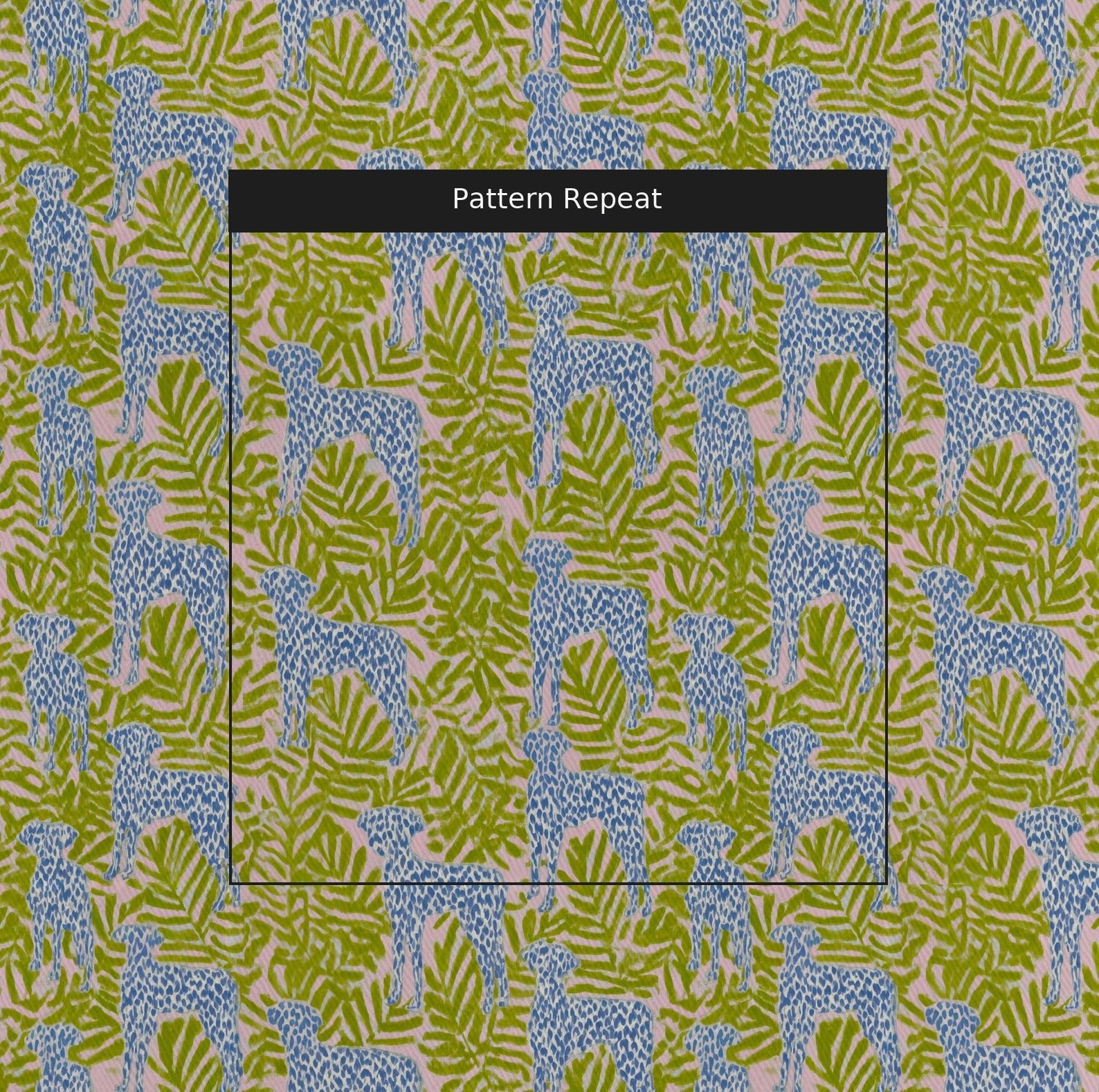 Pawlm Tree - Fabric - Linen Rowe