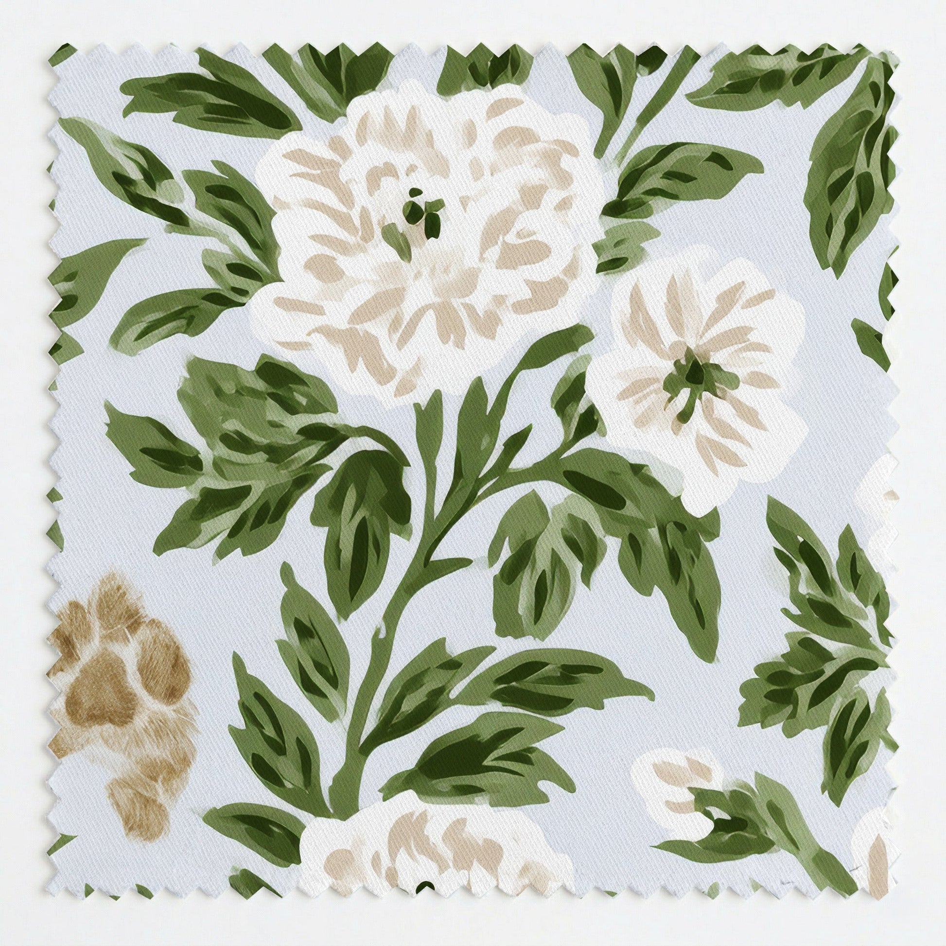 Paws and Bloom - Fabric - Linen Rowe