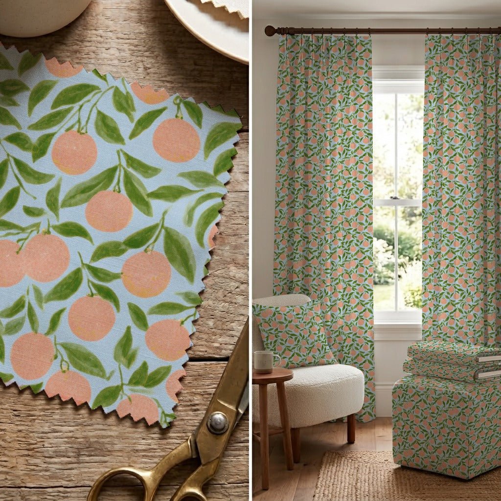 Peach Fuzz - Fabric - Linen Rowe