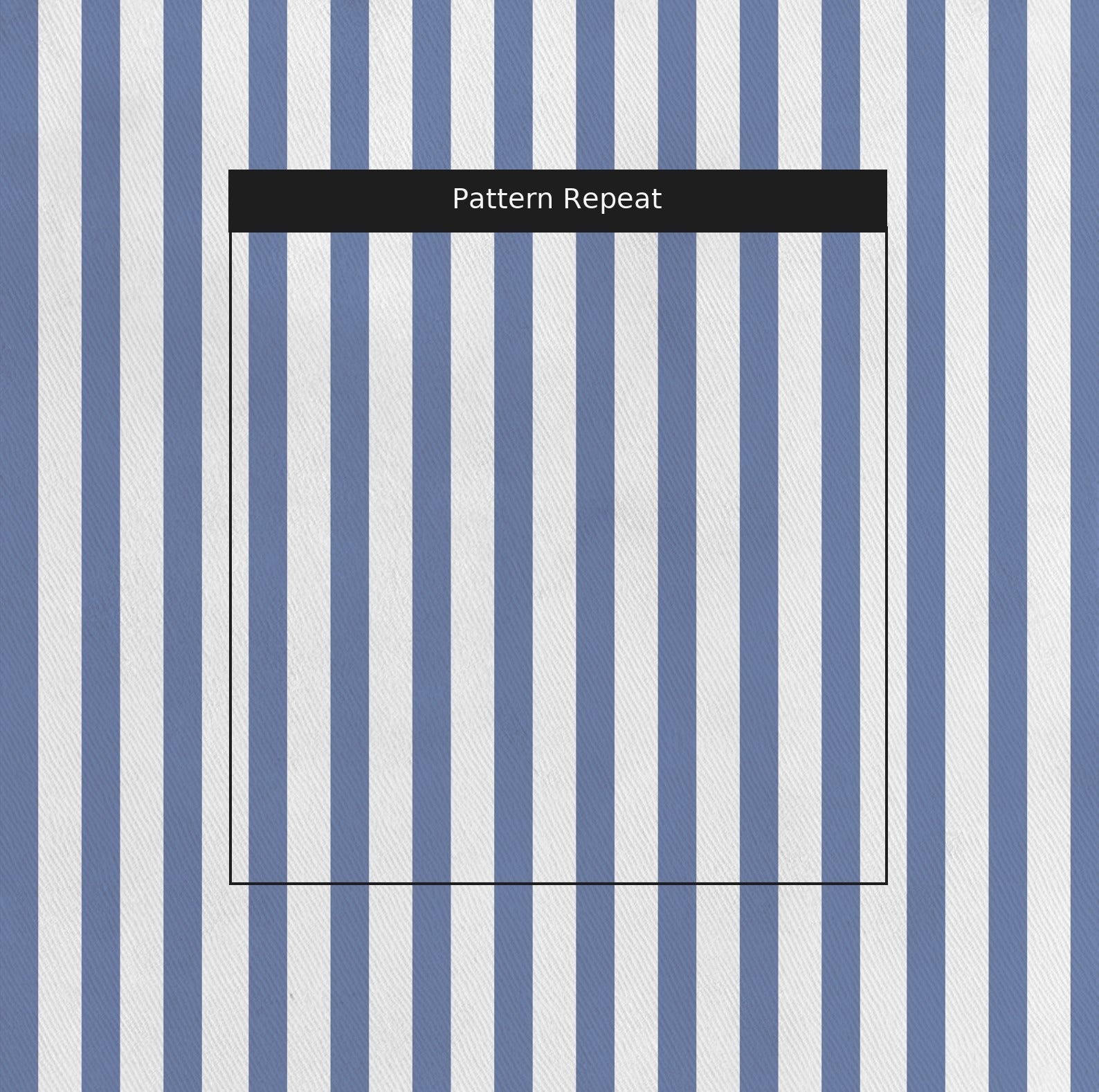 Periwinkle Stripe - Fabric - Linen Rowe
