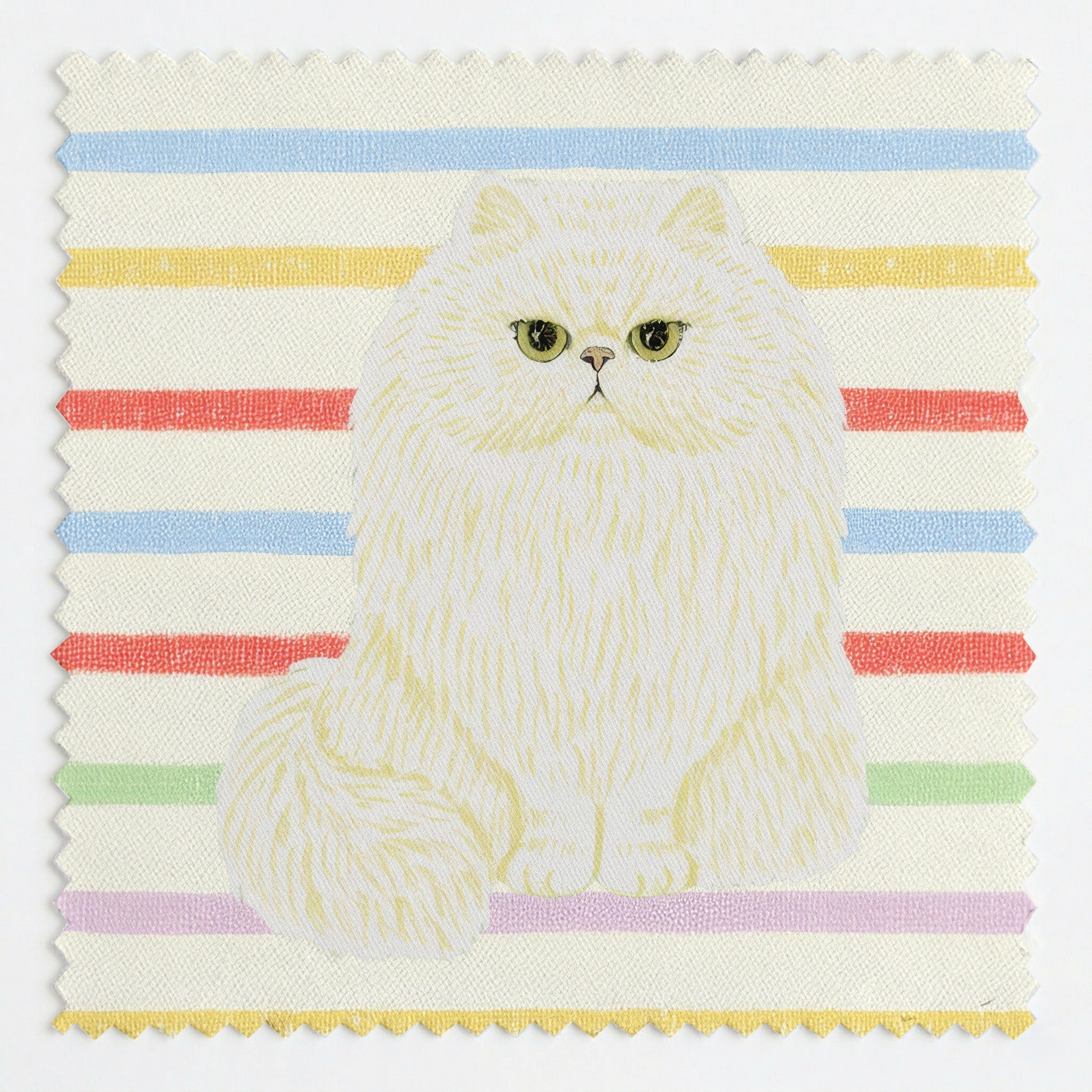 Persian Stripes - Fabric - Linen Rowe