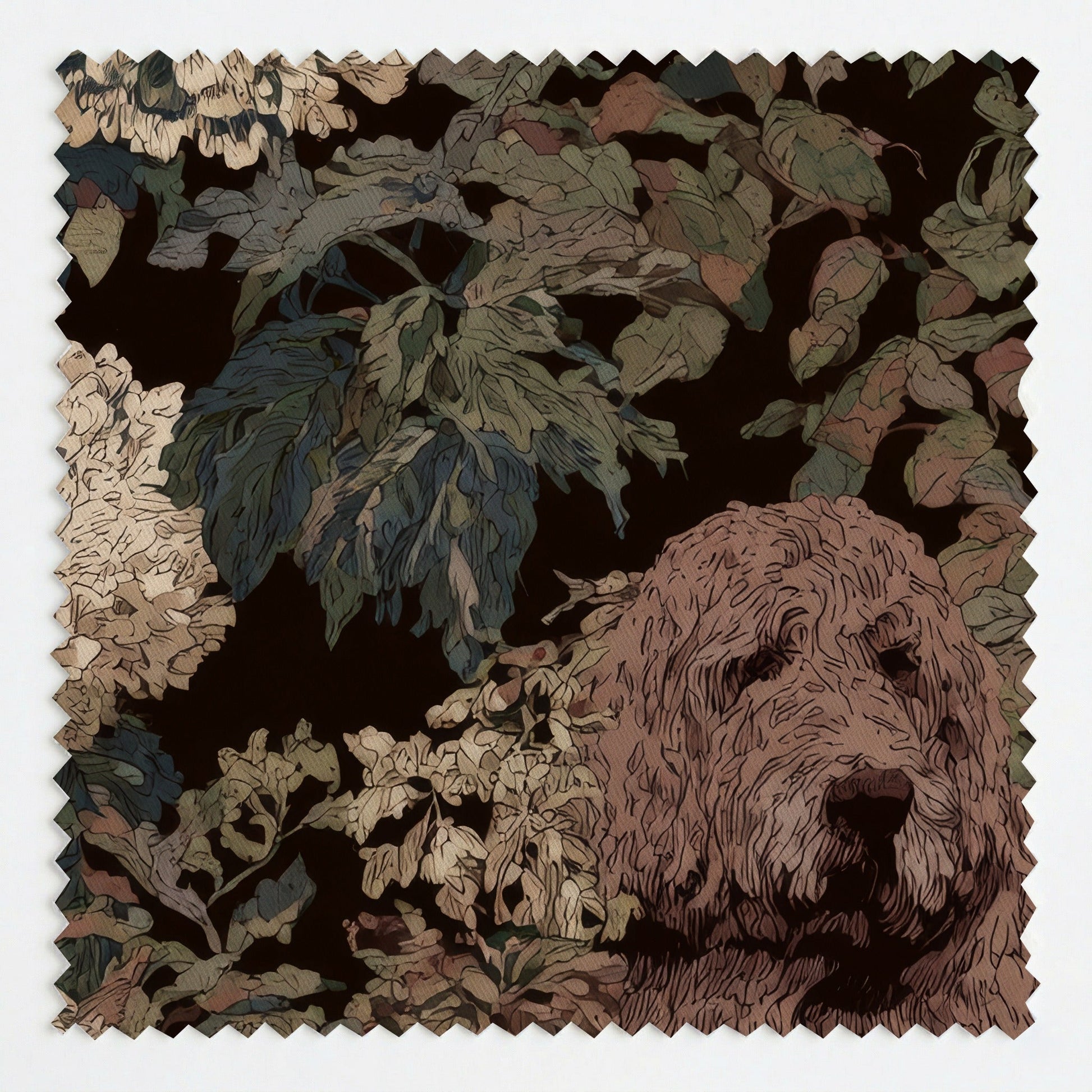 Phantom Doodle - Fabric - Linen Rowe