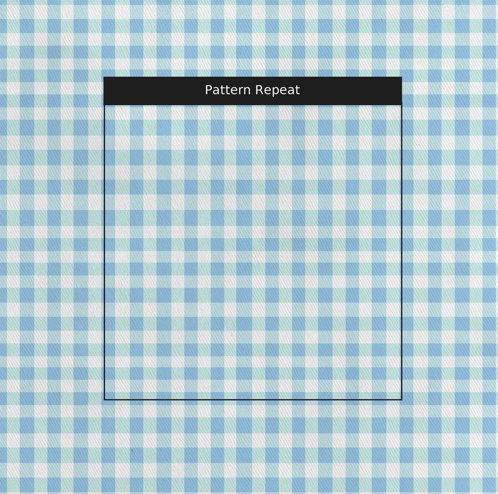Picnic Blue - Fabric - Linen Rowe