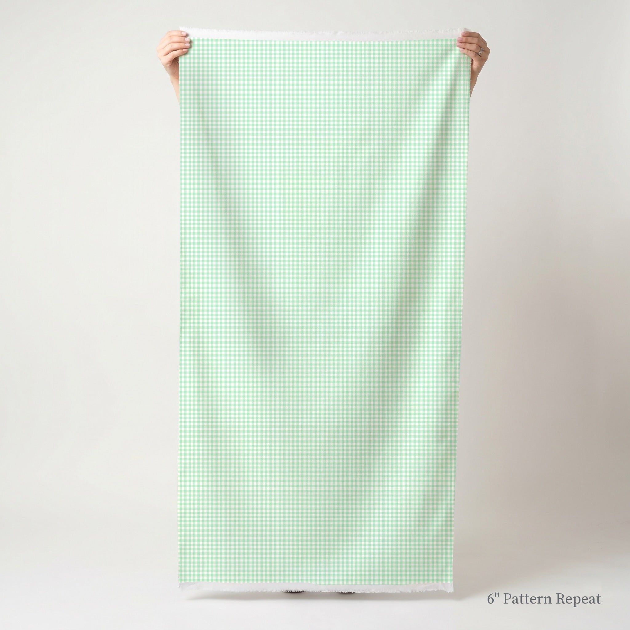 Picnic Green - Fabric - Linen Rowe