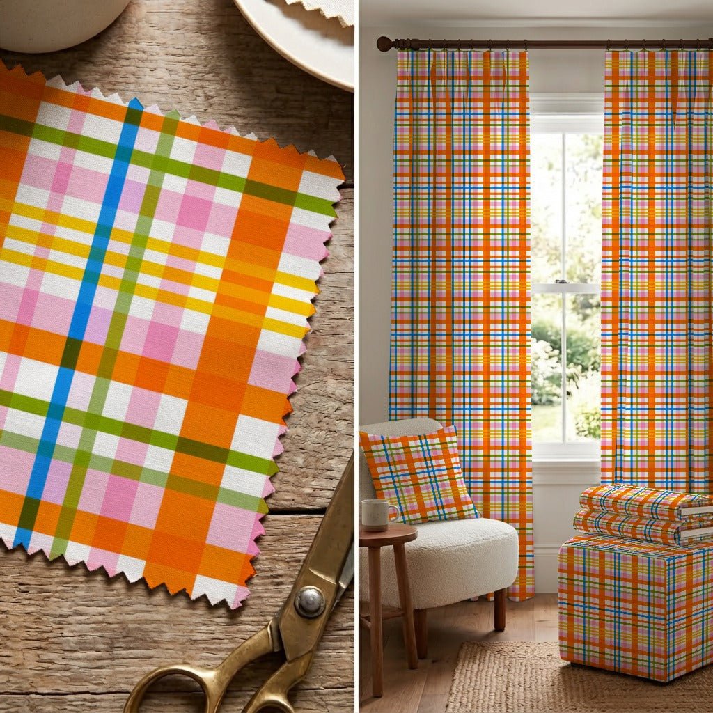Picnic Pattern - Fabric - Linen Rowe