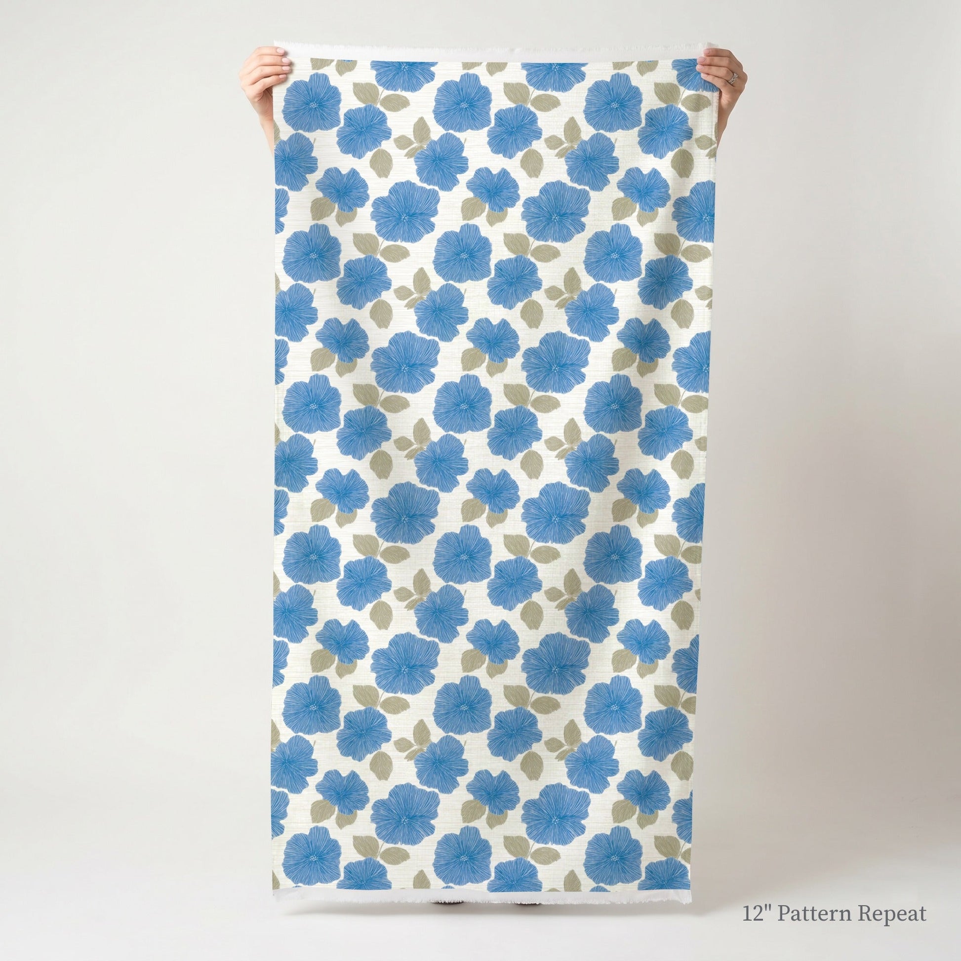 Pierce Blooms - Fabric - Linen Rowe
