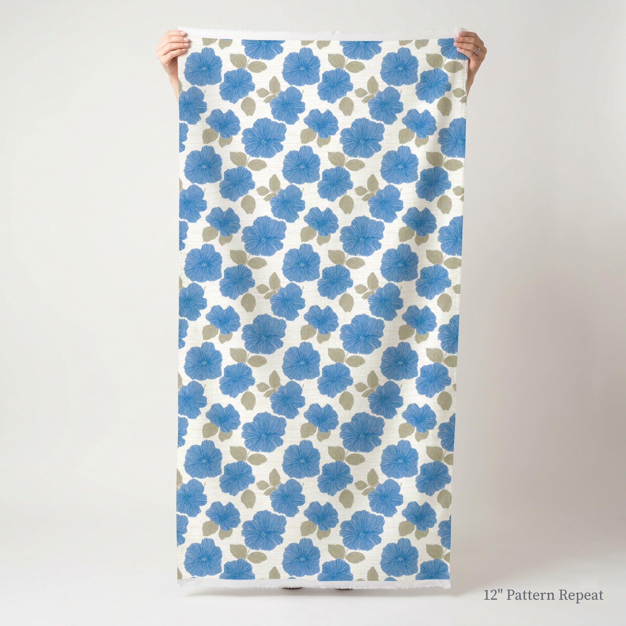 Pierce Blooms - Fabric - Linen Rowe