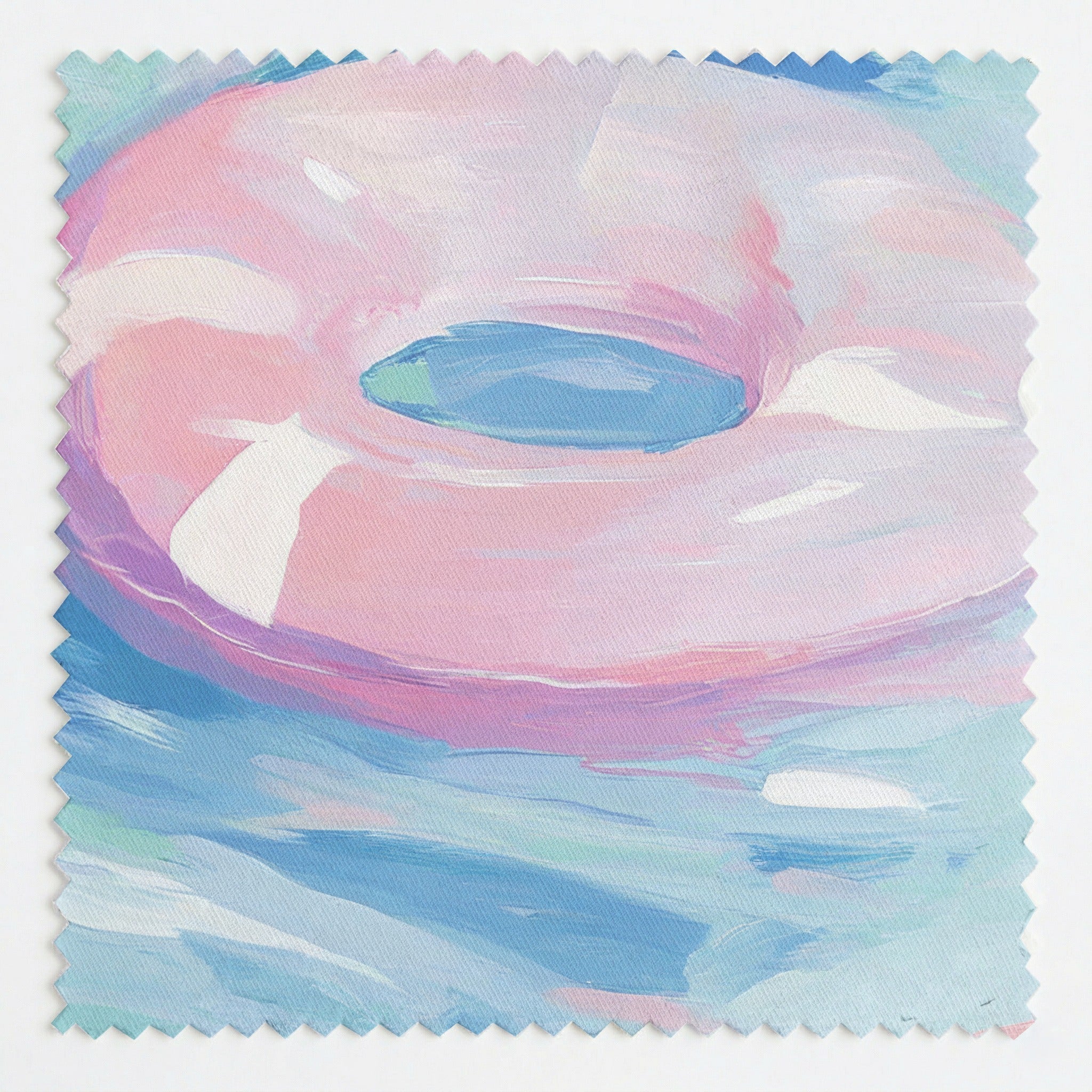 Pink Floats - Fabric - Linen Rowe