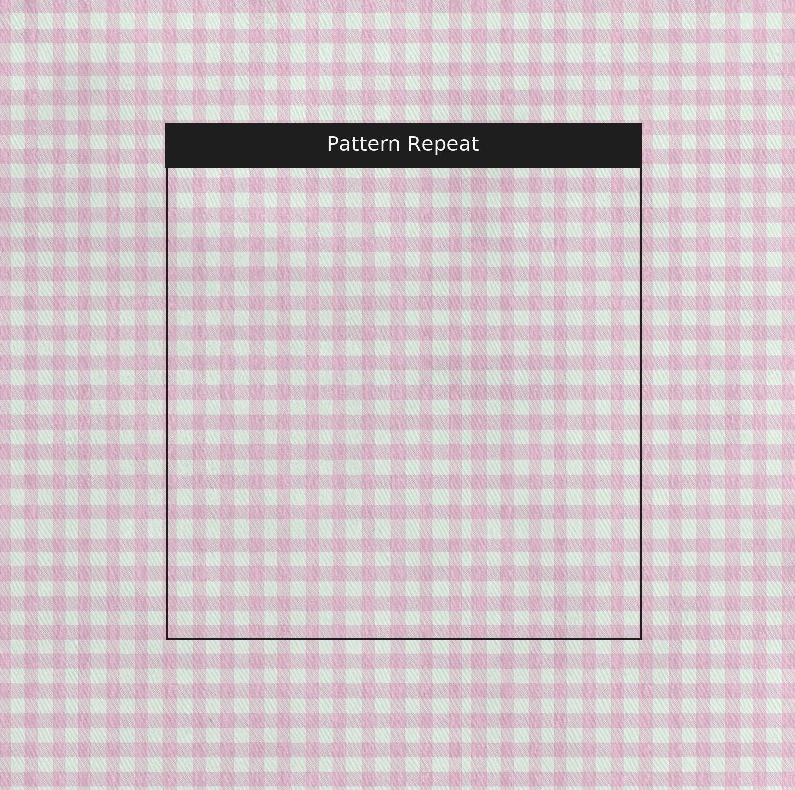 Pink Gingham - Fabric - Linen Rowe