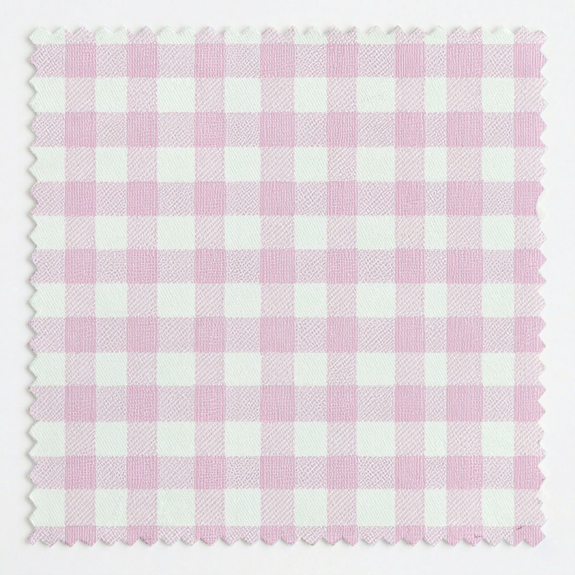Pink Gingham - Fabric - Linen Rowe