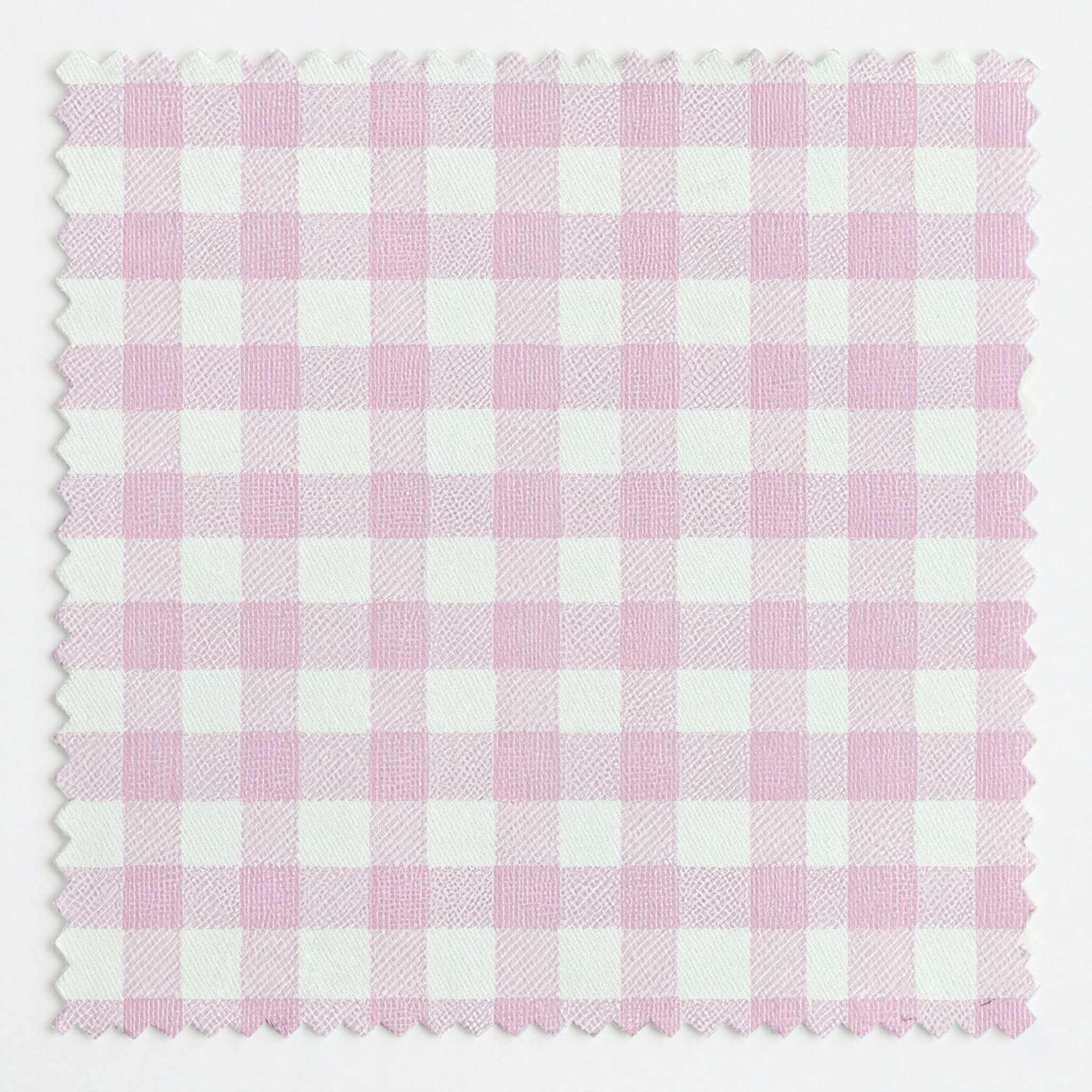 Pink Gingham - Fabric - Linen Rowe