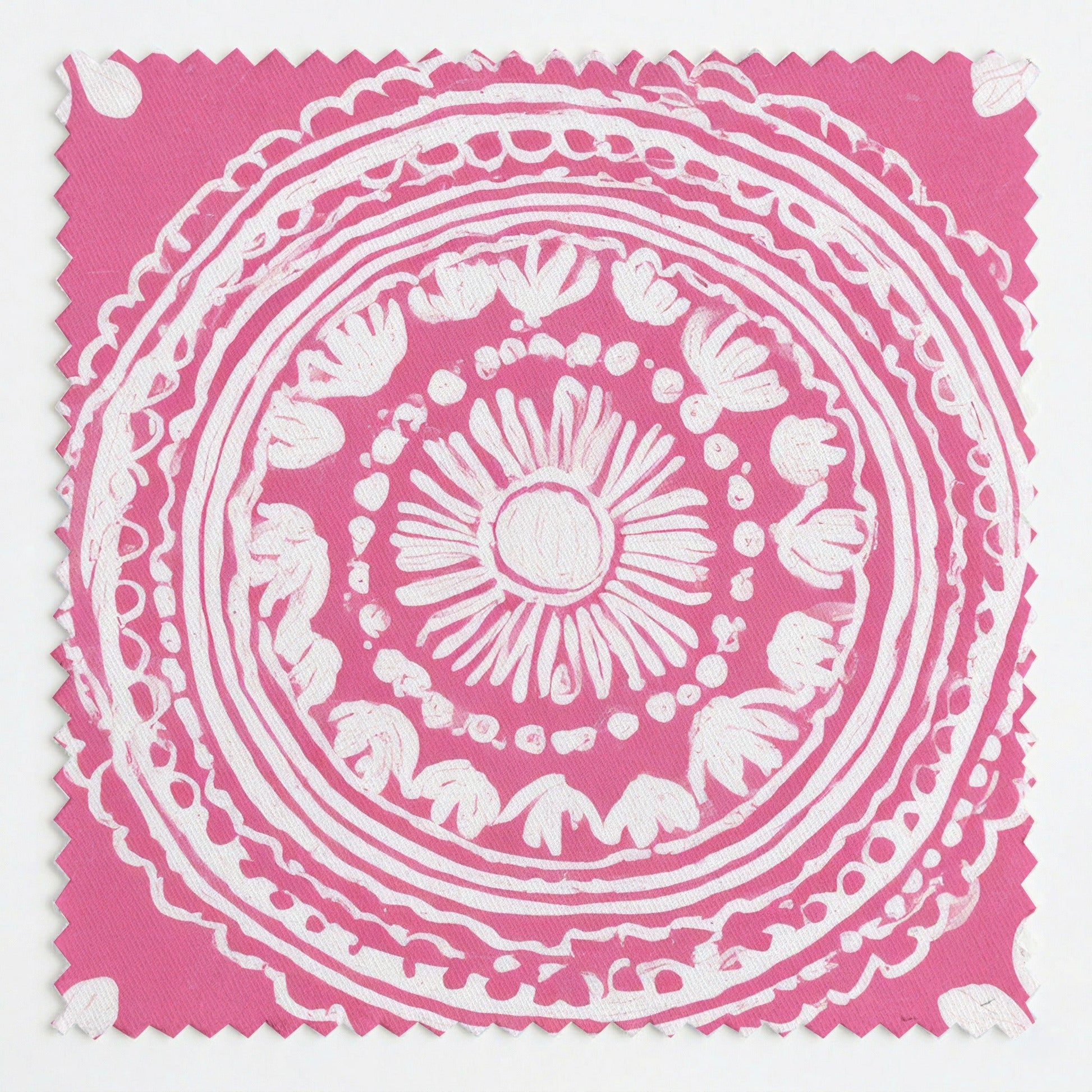 Pink Parasol - Fabric - Linen Rowe