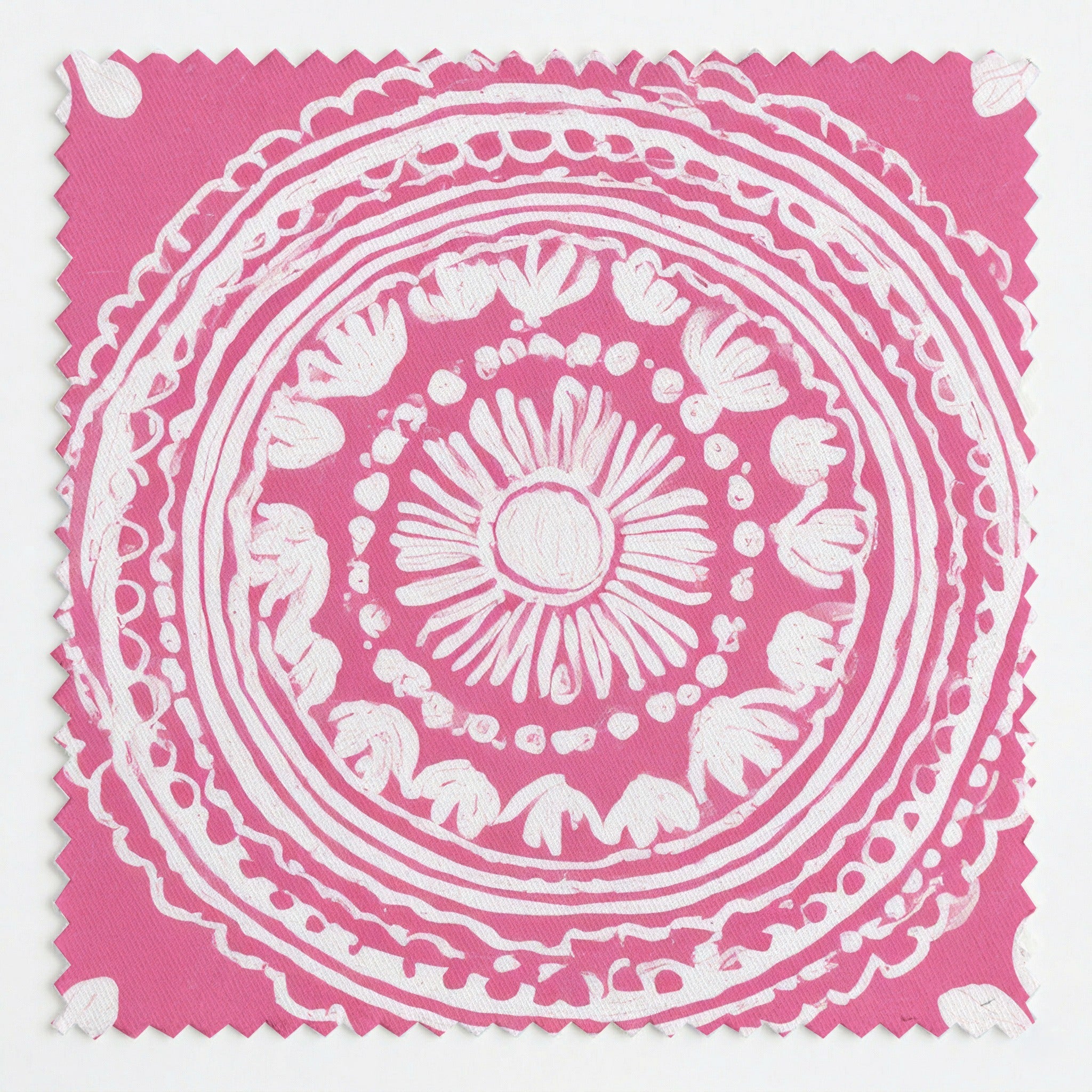 Pink Parasol - Fabric - Linen Rowe