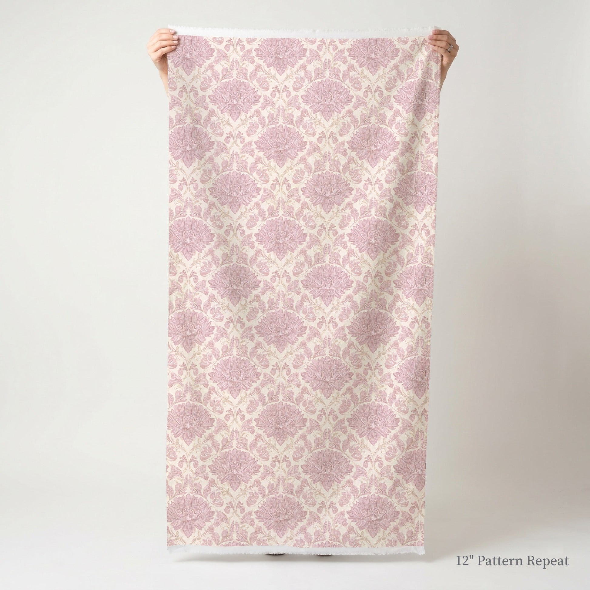 Pink Peony - Fabric - Linen Rowe