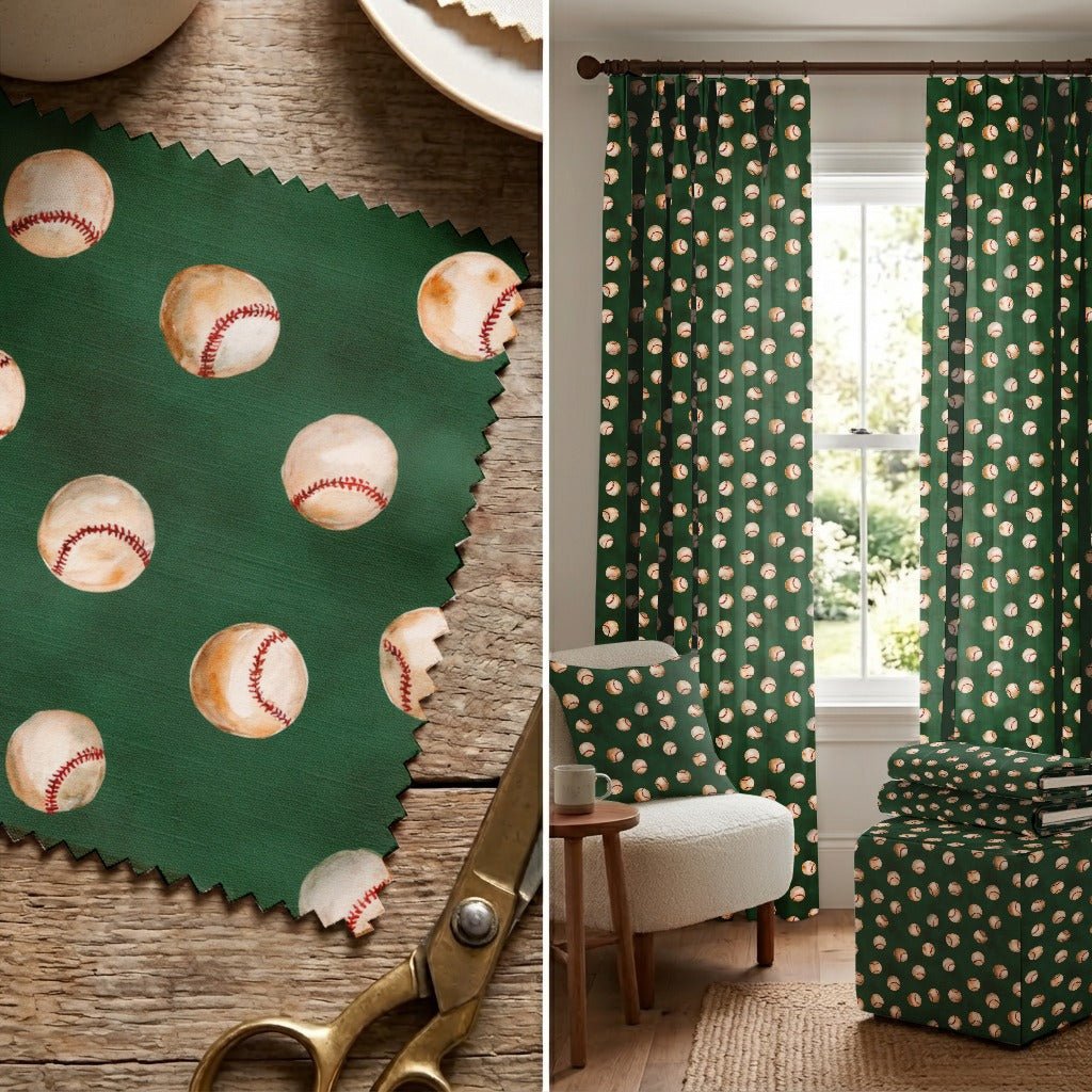 Pitches on the Green - Fabric - Linen Rowe