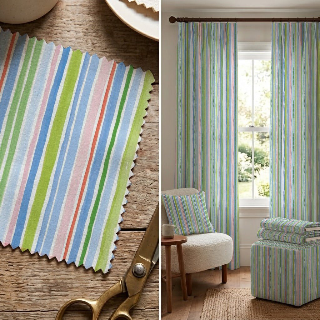 Play Stripe - Fabric - Linen Rowe