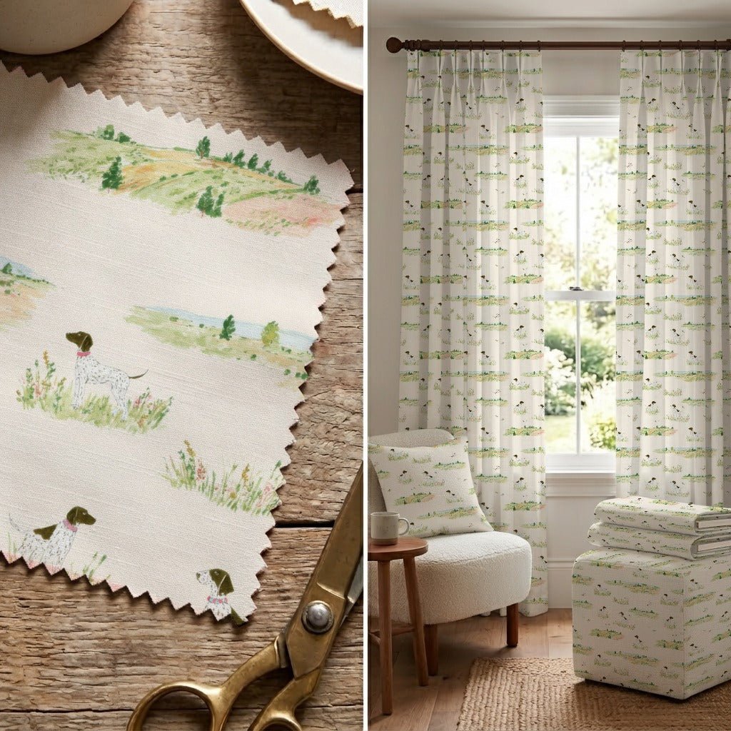 Pointer Field - Fabric - Linen Rowe