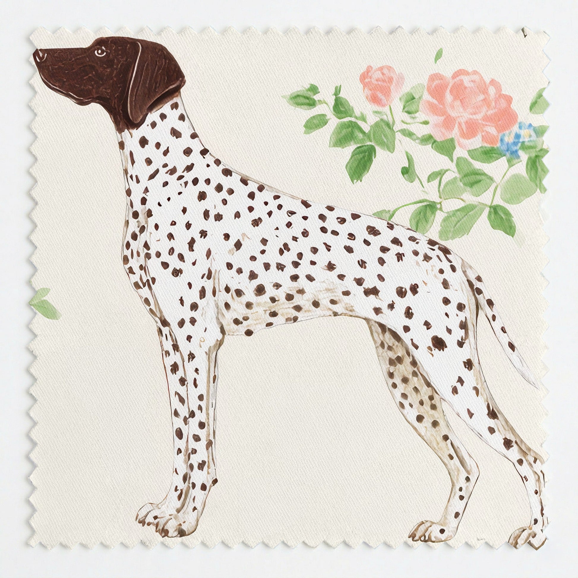 Pointing Floral - Fabric - Linen Rowe