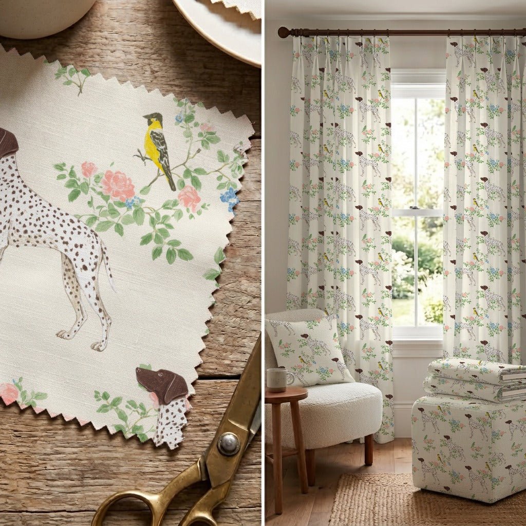 Pointing Floral - Fabric - Linen Rowe