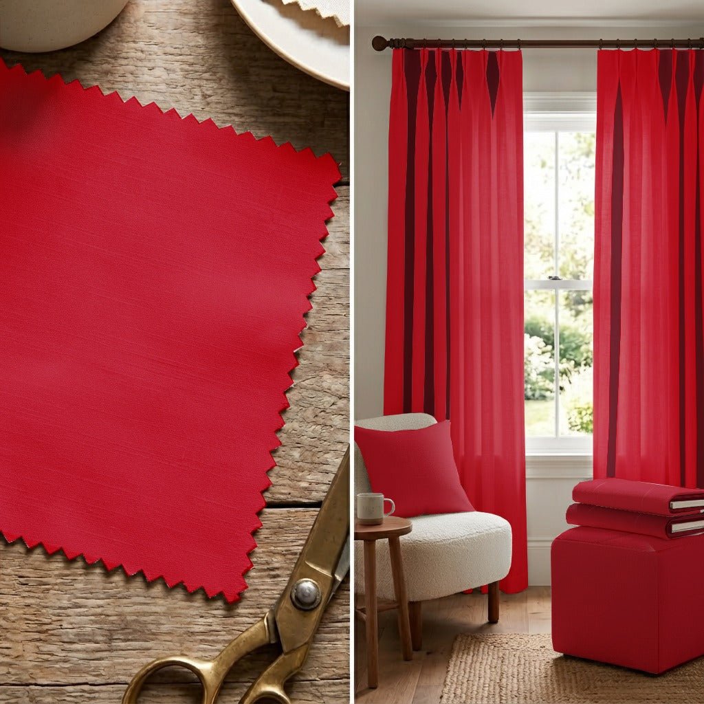 Pomegranate - Fabric - Linen Rowe