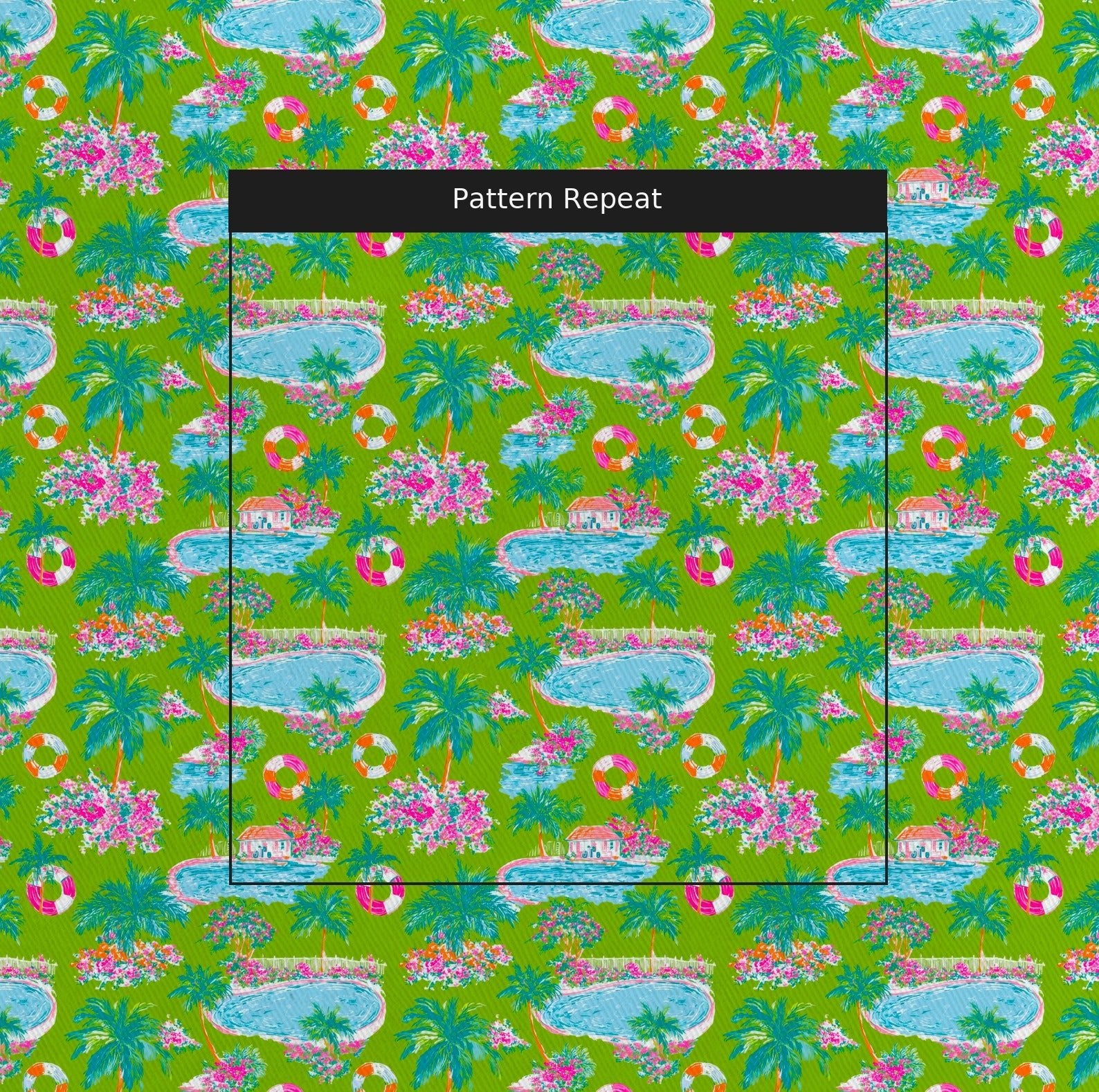 Pool Party - Fabric - Linen Rowe