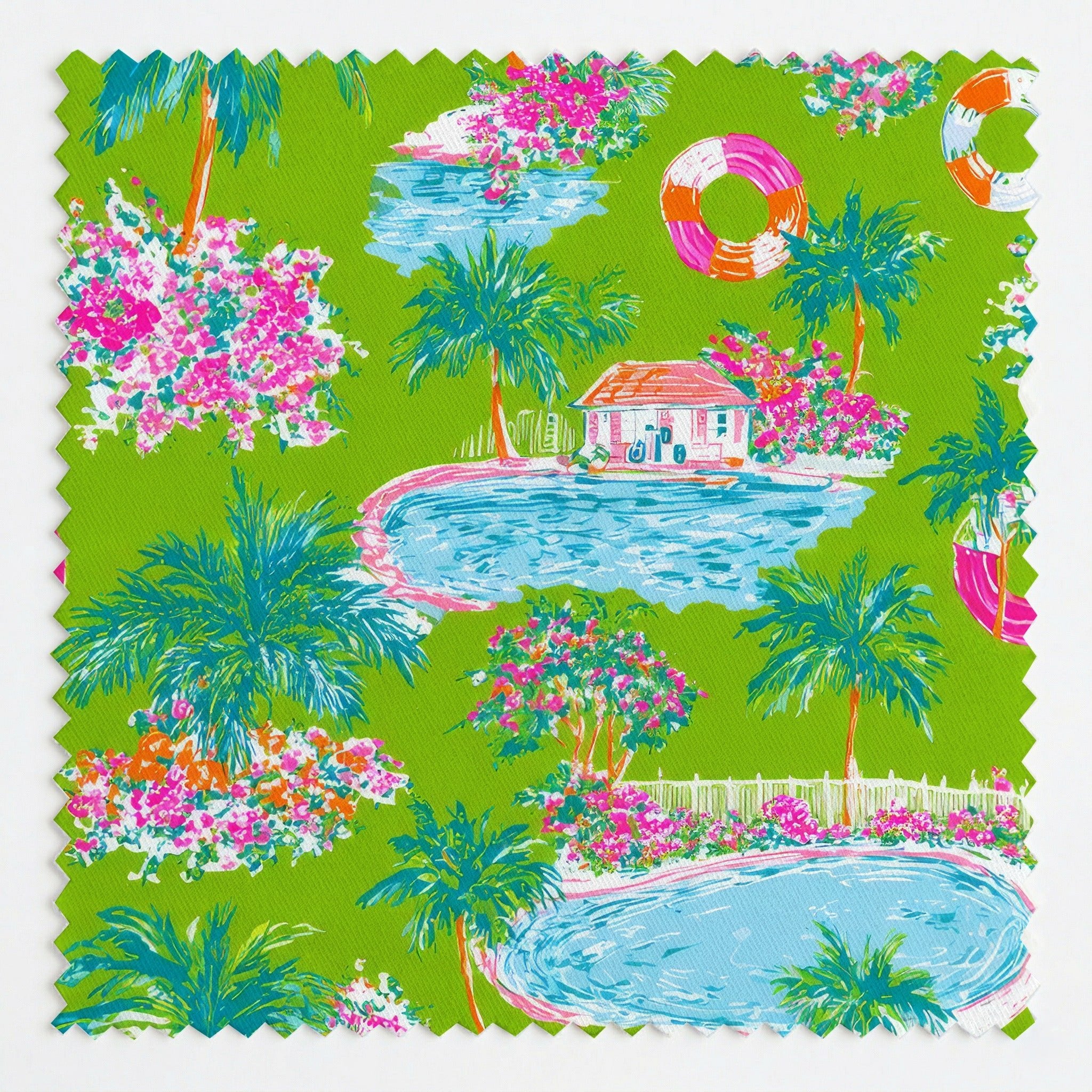 Pool Party - Fabric - Linen Rowe
