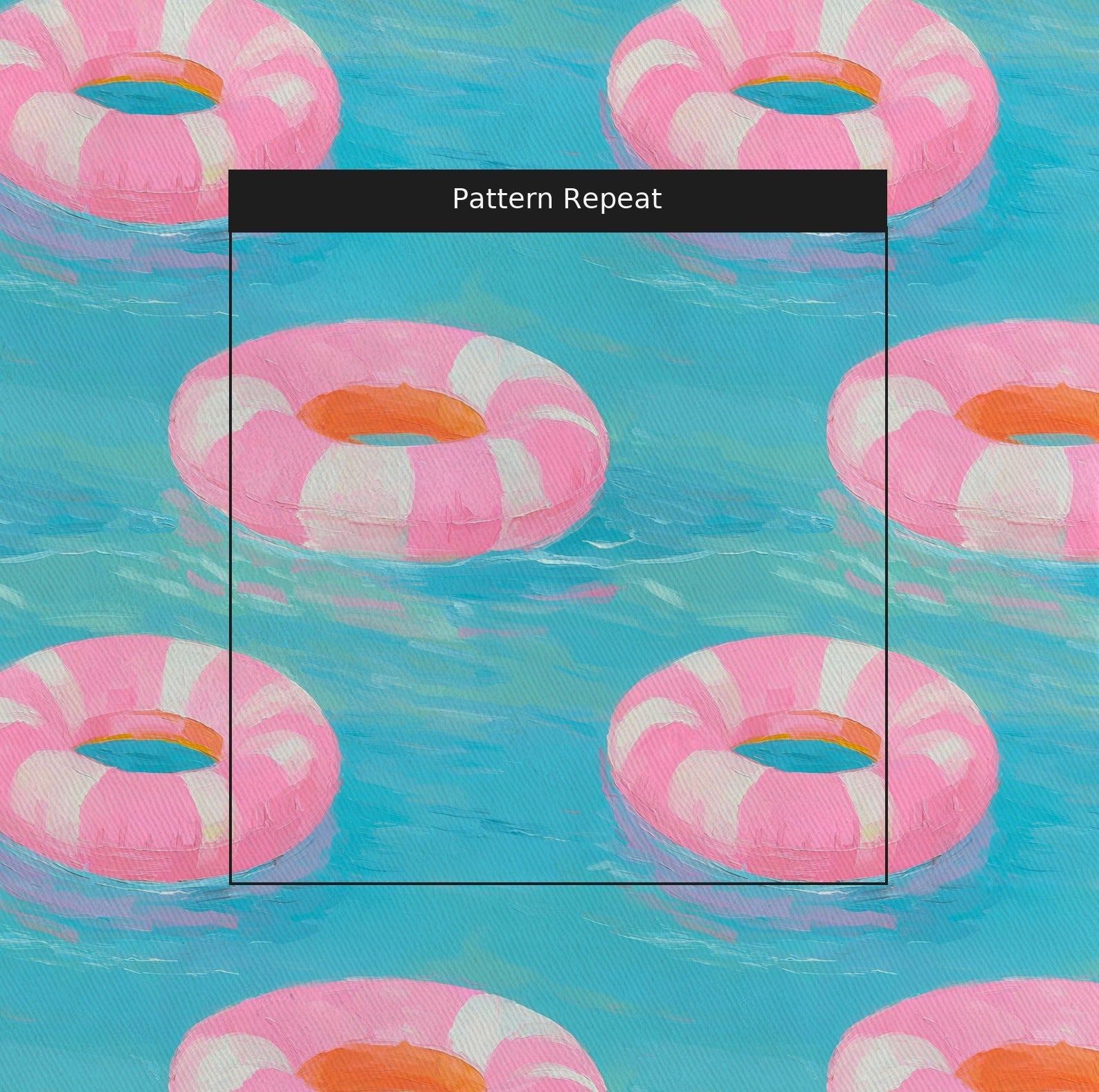 Pool Rings - Fabric - Linen Rowe
