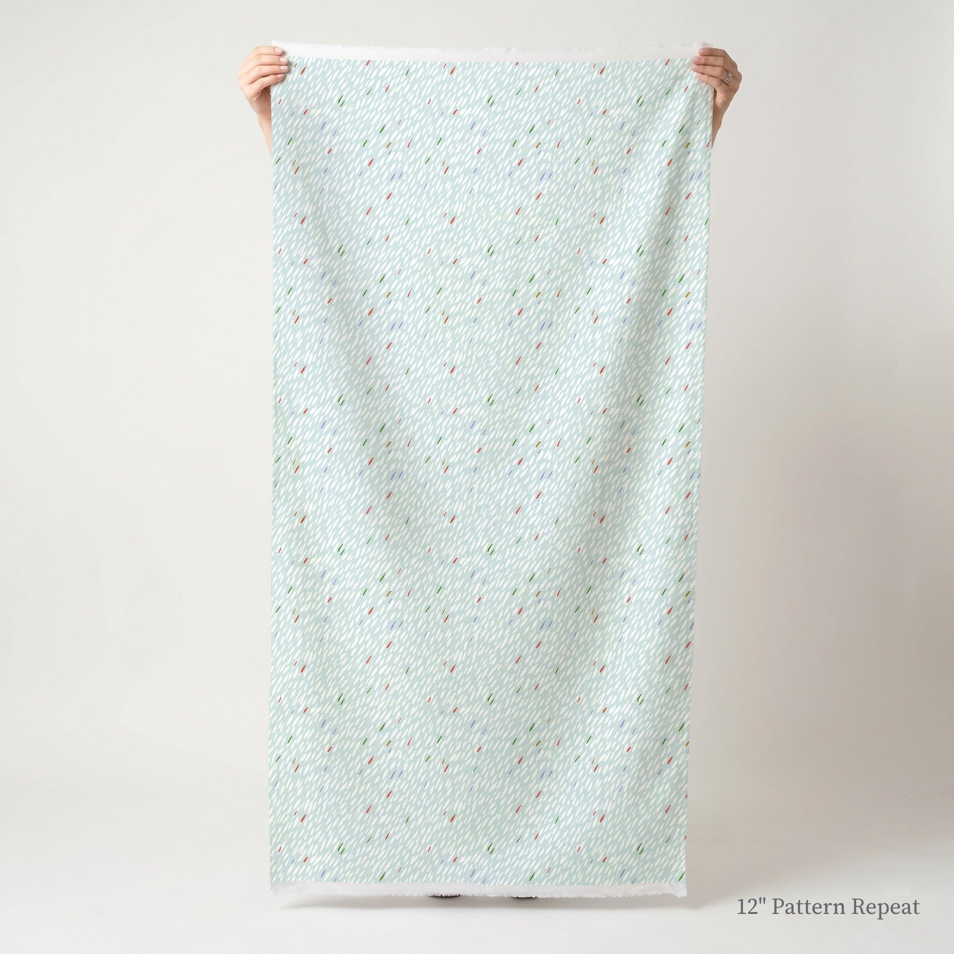 Portia Raindrop - Fabric - Linen Rowe