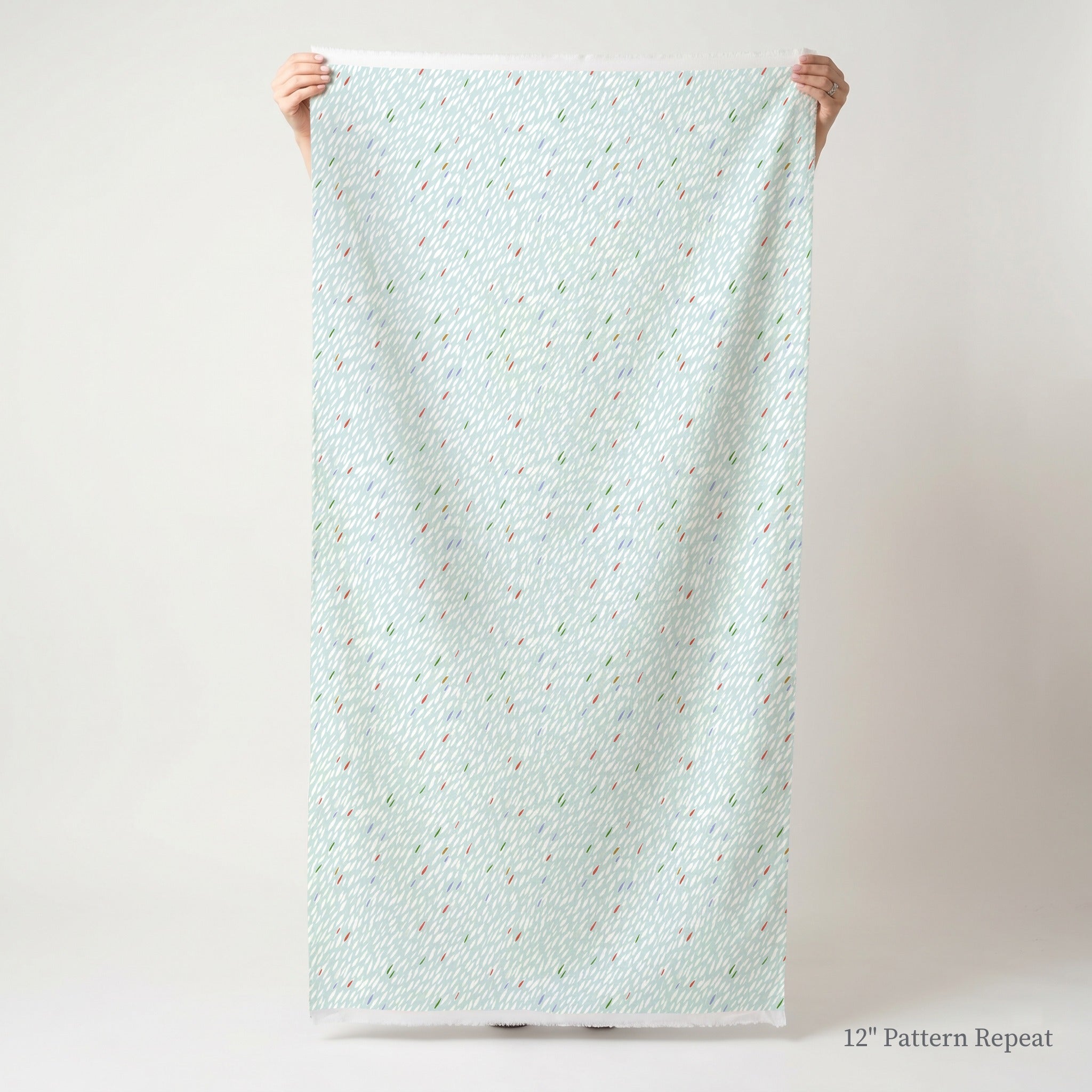 Portia Raindrop - Fabric - Linen Rowe