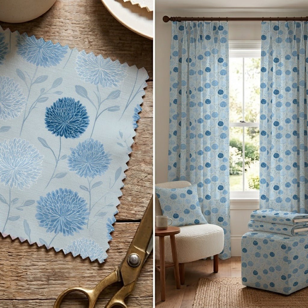 Powder - Fabric - Linen Rowe