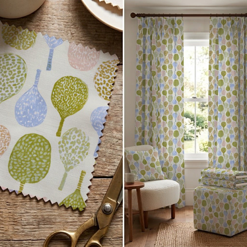 Printed Pickleball - Fabric - Linen Rowe