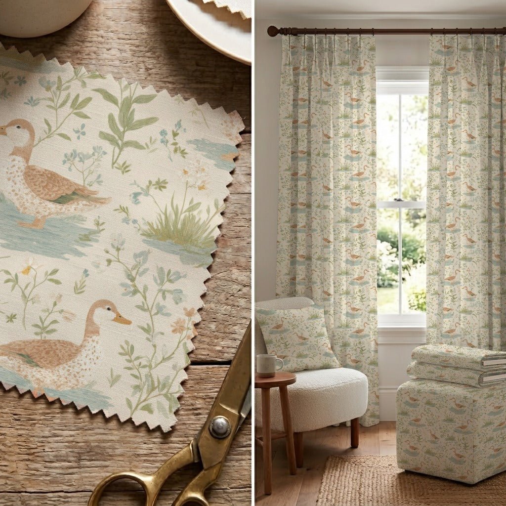 Puddles - Fabric - Linen Rowe