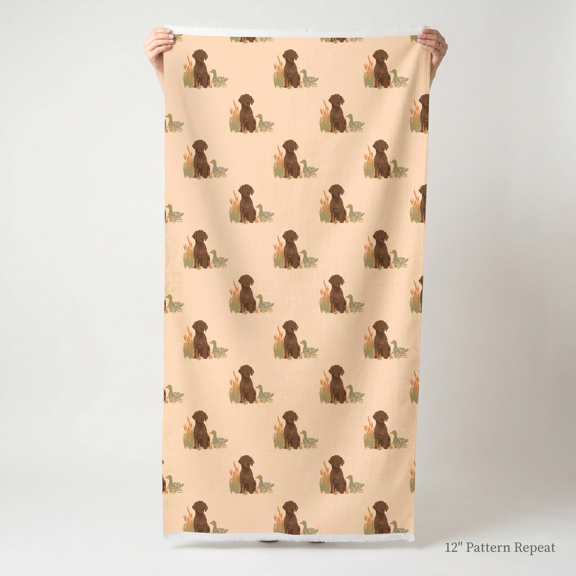 Pup & Duck - Fabric - Linen Rowe