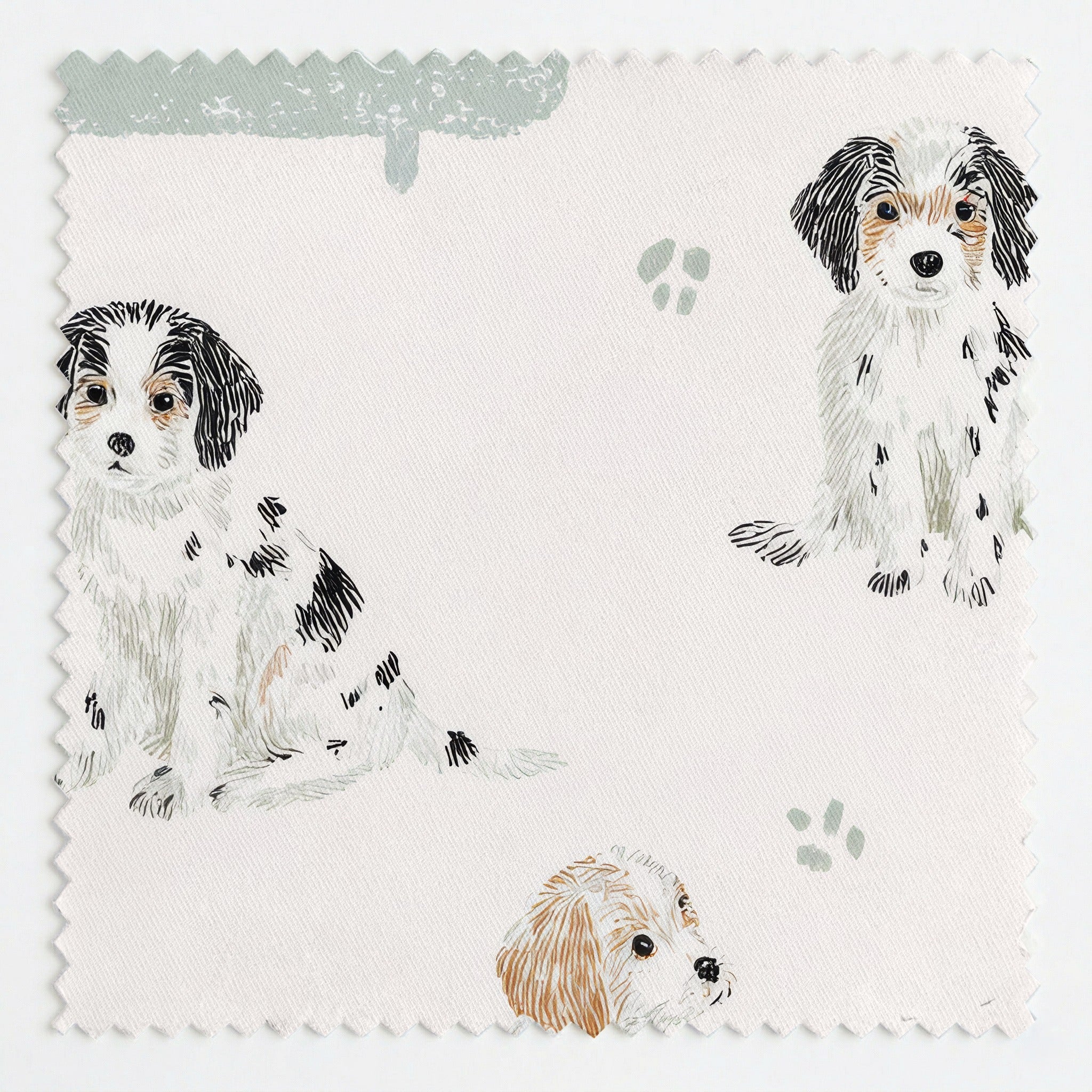 Puppy Spa - Fabric - Linen Rowe