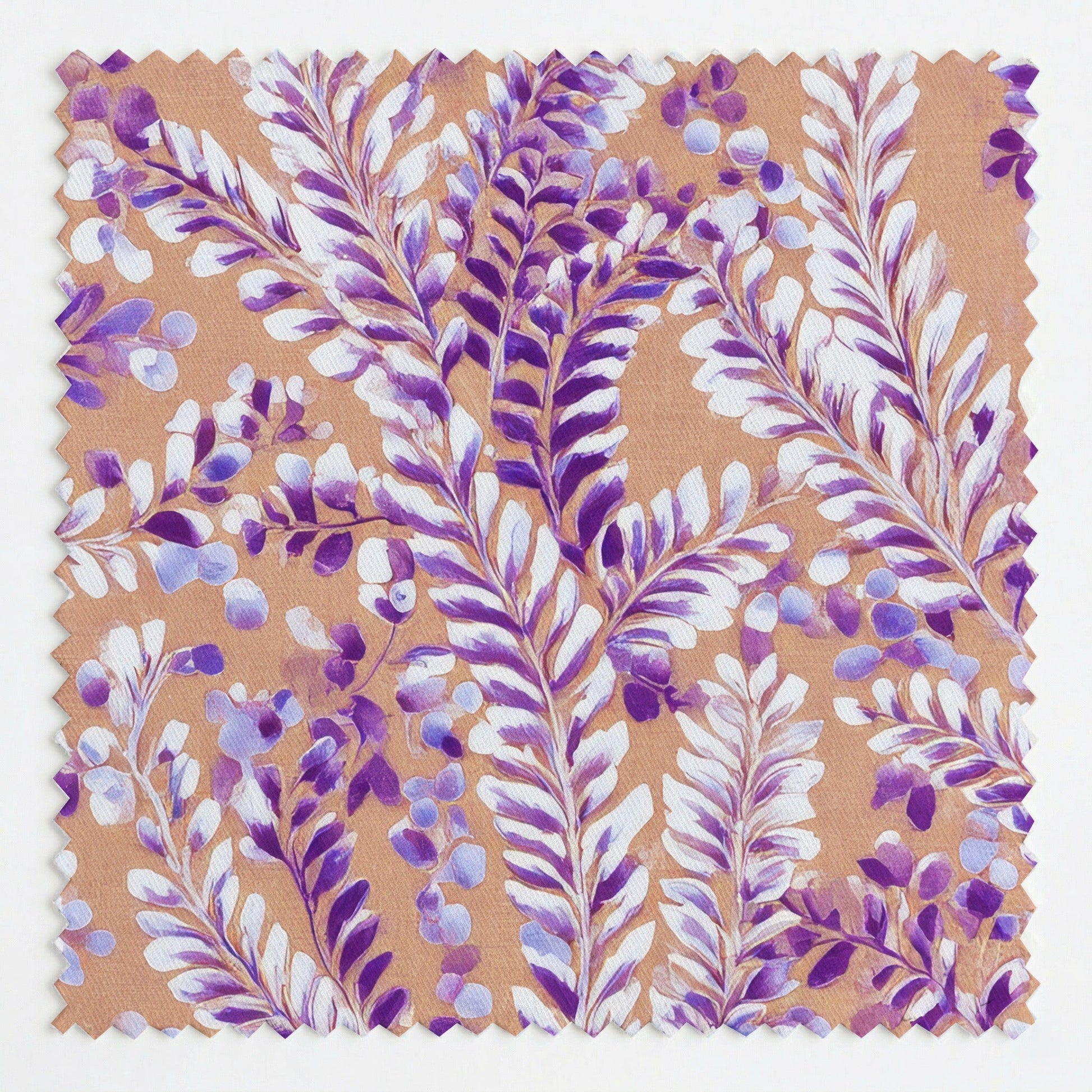 Purple Canopy - Fabric - Linen Rowe