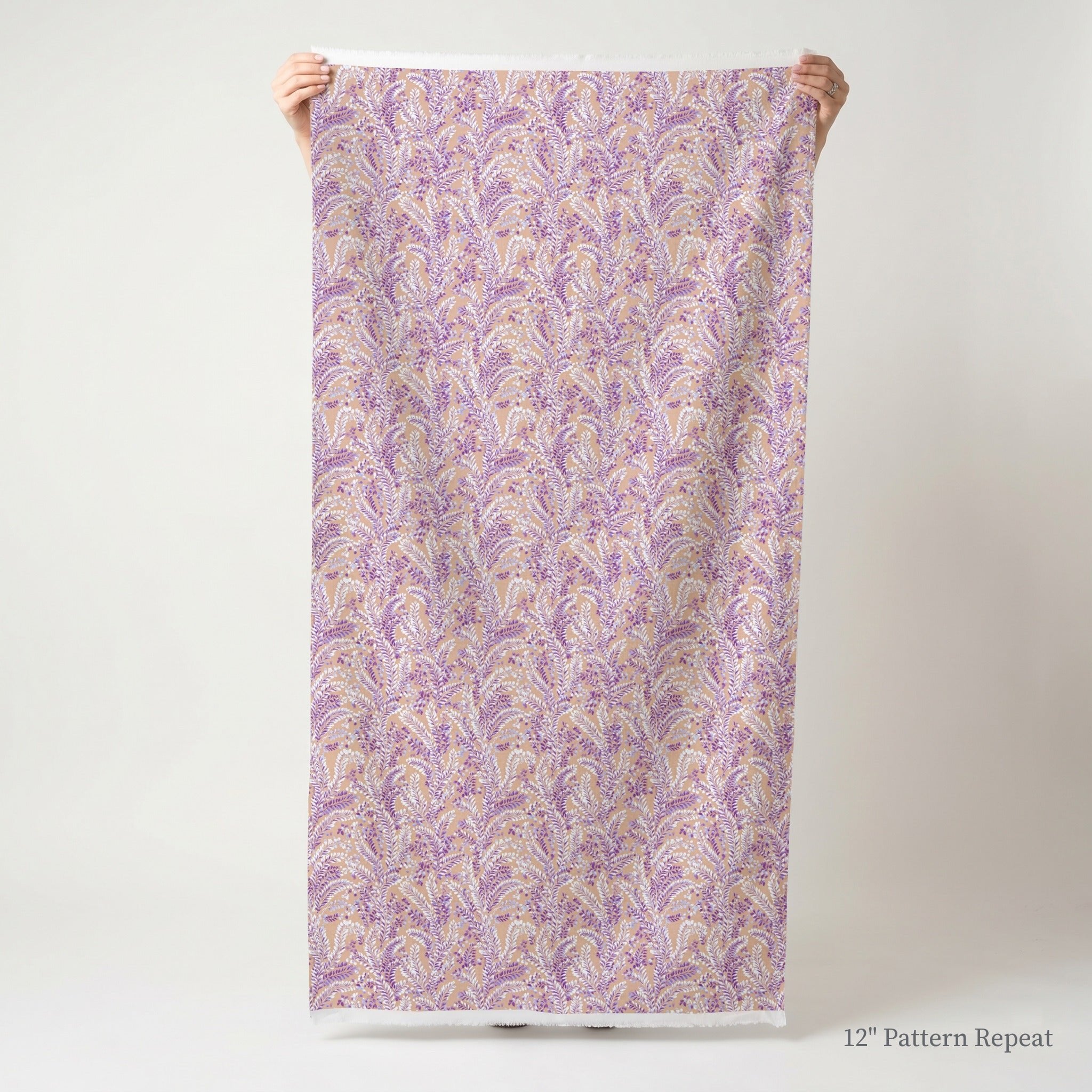 Purple Canopy - Fabric - Linen Rowe