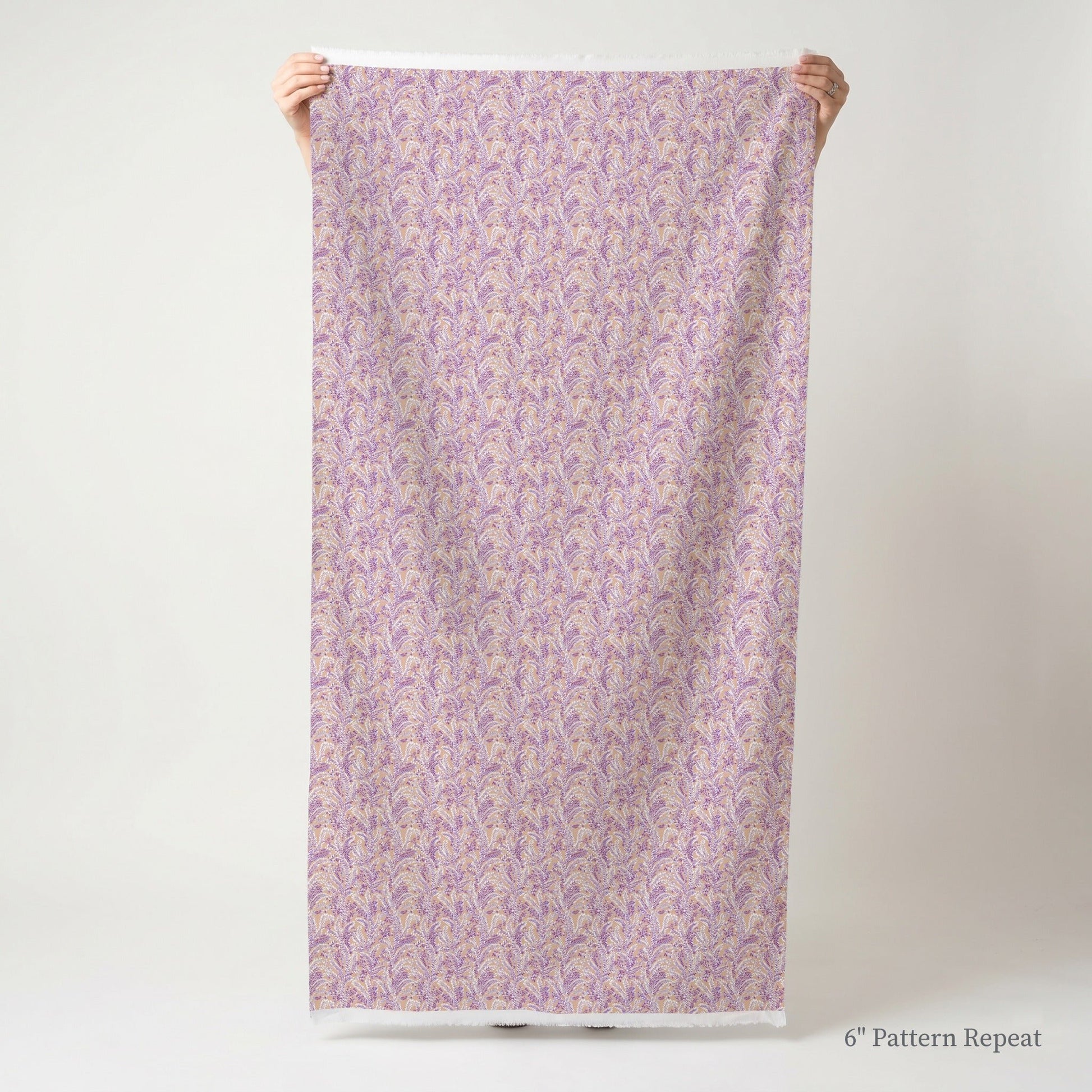 Purple Canopy - Fabric - Linen Rowe